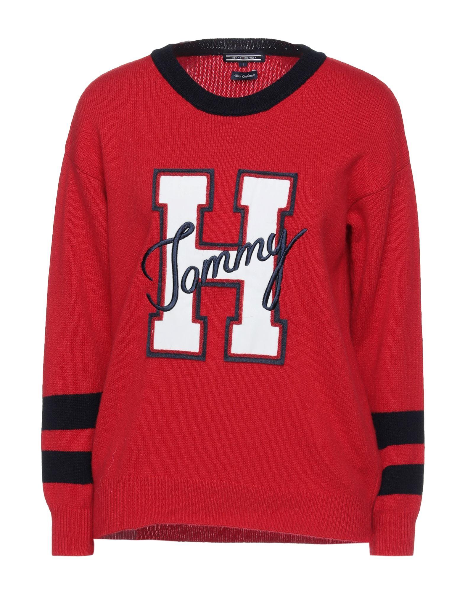Tommy Hilfiger Jumper in Red | Lyst