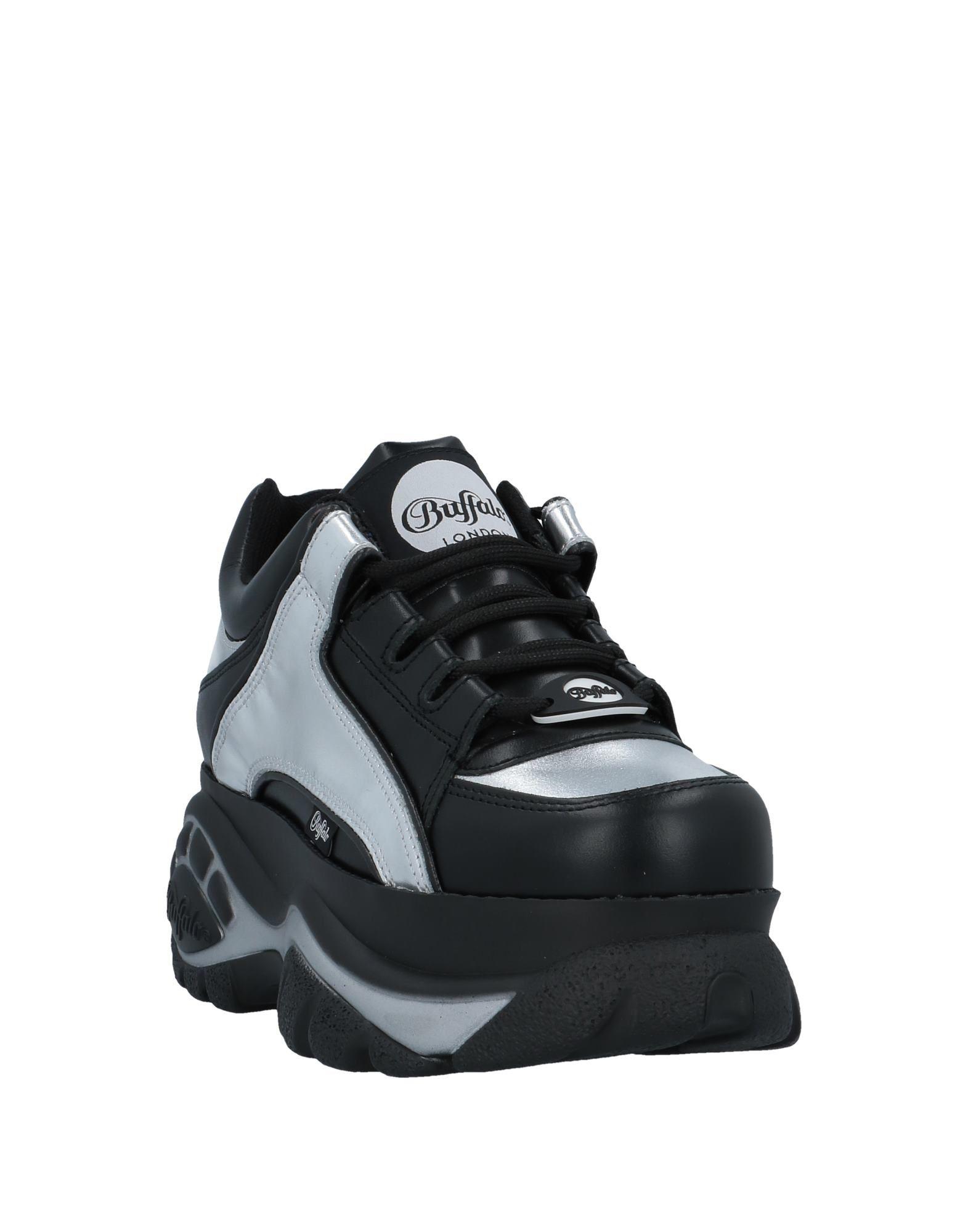 buffalo classic low leather black