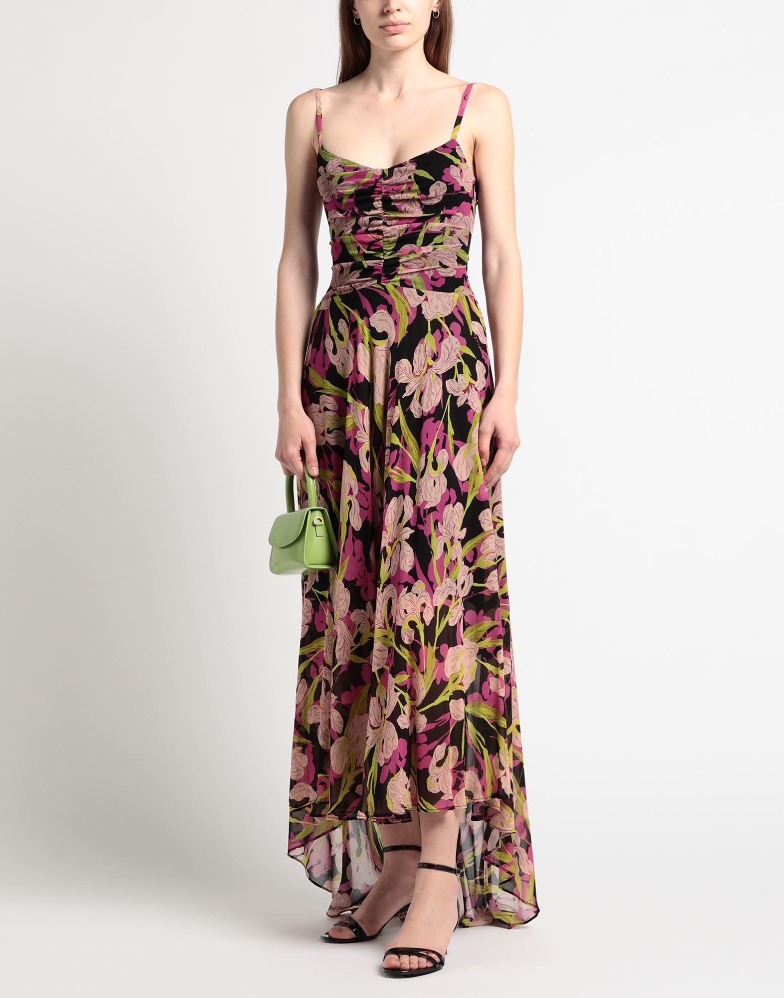 pinko floral print maxi dress PINKO Kermesse floral-print Maxi Dress | Black