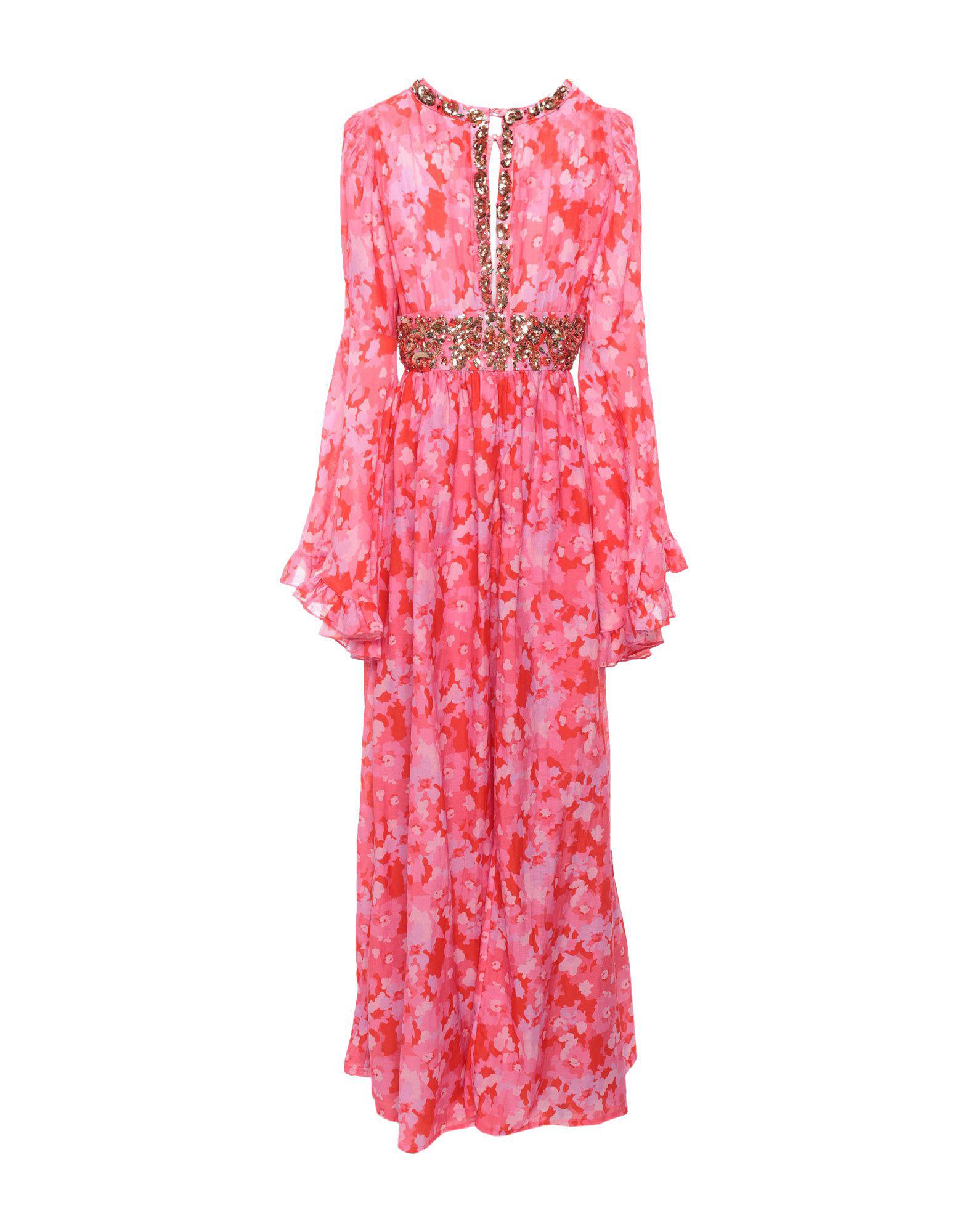 Robe longue Manoush en coloris Rose | Lyst