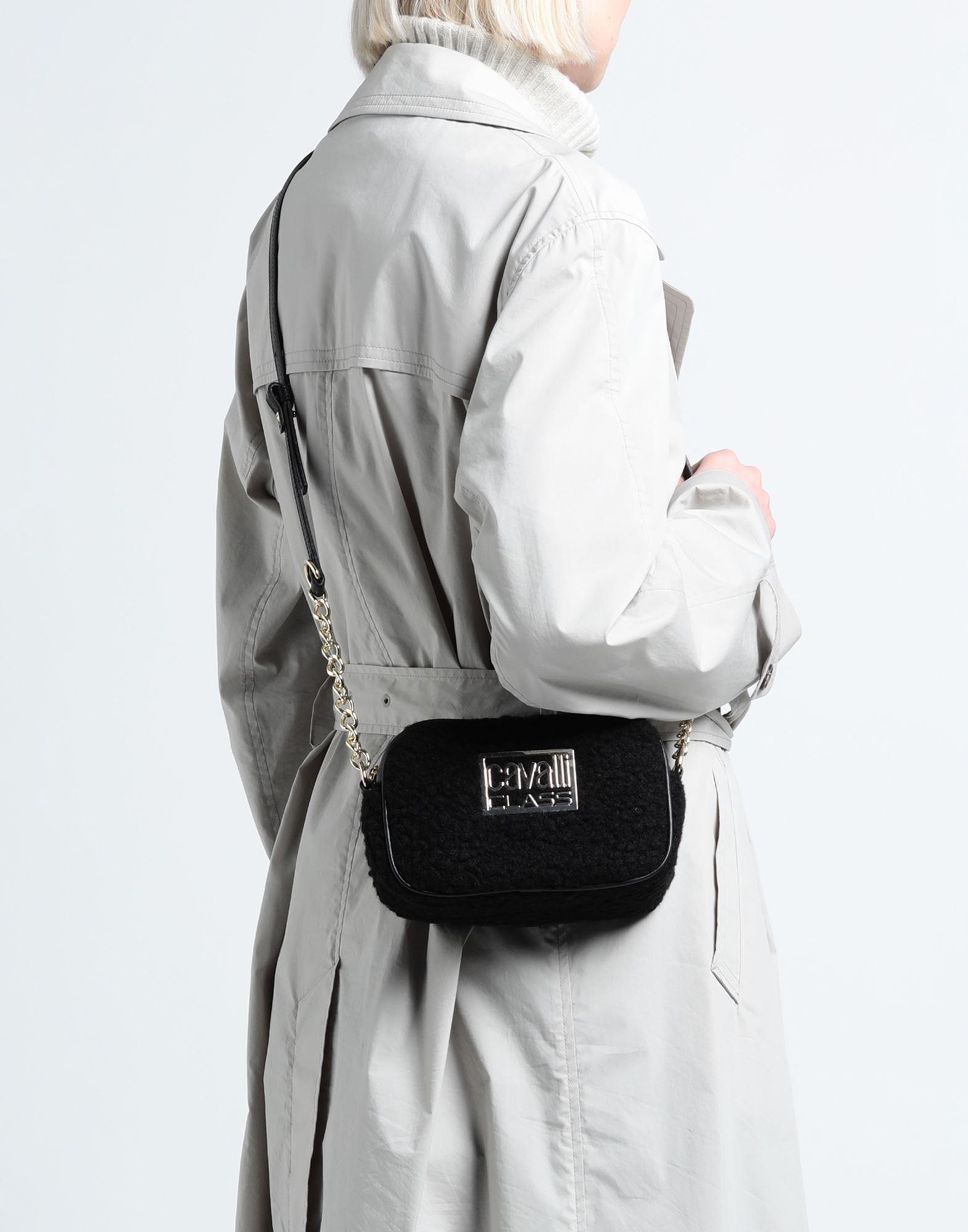 Class Roberto Cavalli Cross-body Bag in Black | Lyst