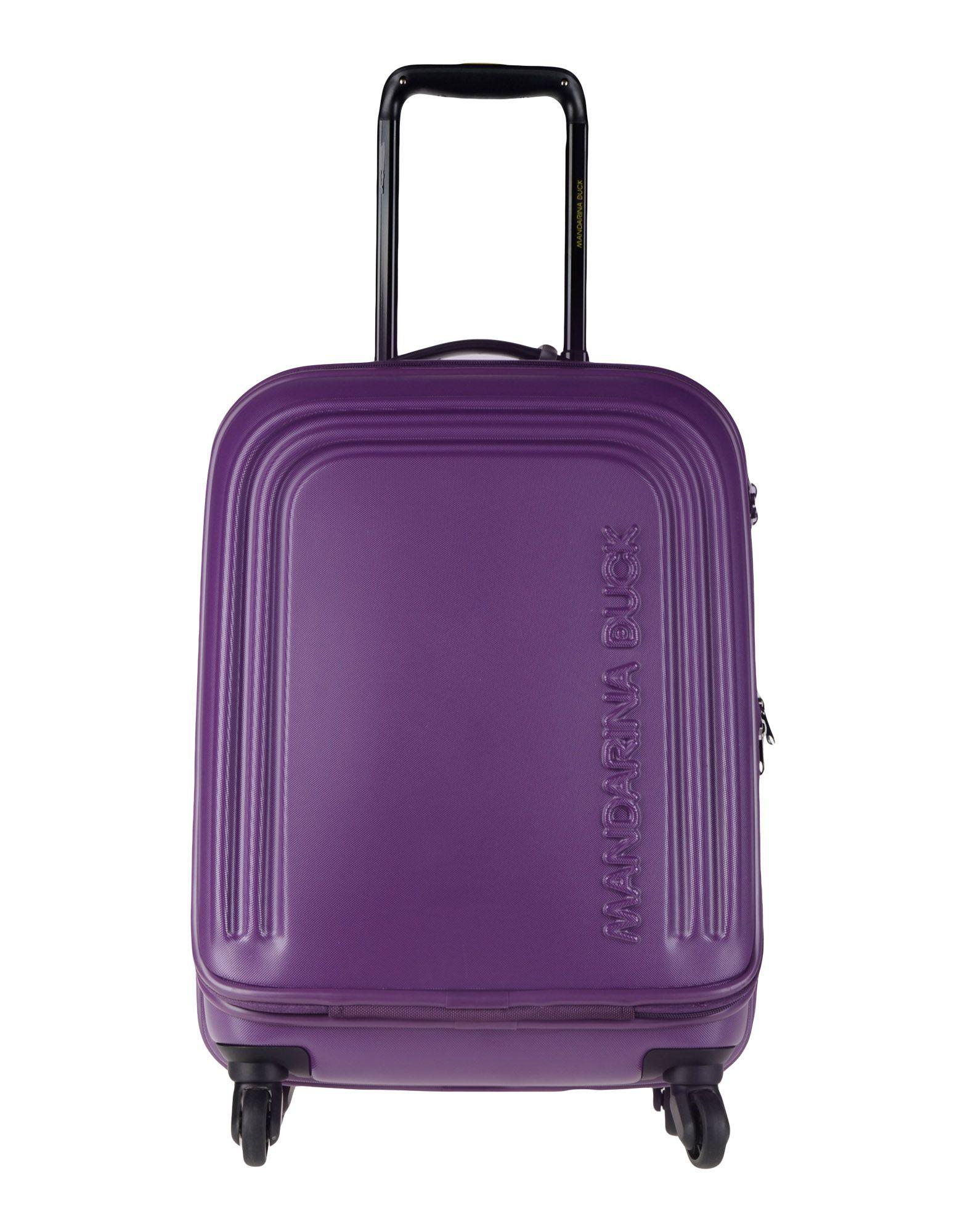 Lyst Mandarina duck Wheeled Luggage in Purple