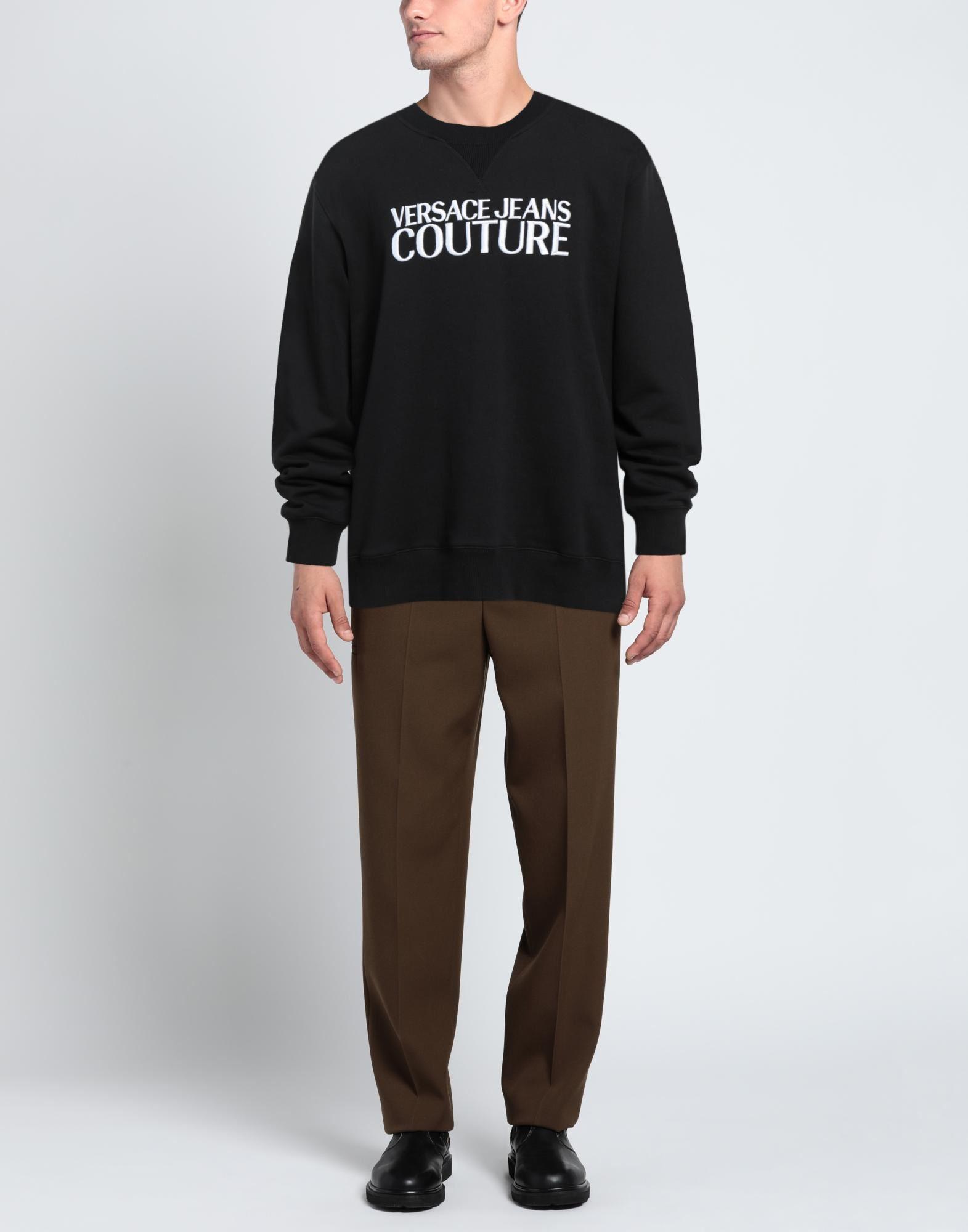 Versace Jeans Couture Sweatshirt in Black for Men | Lyst