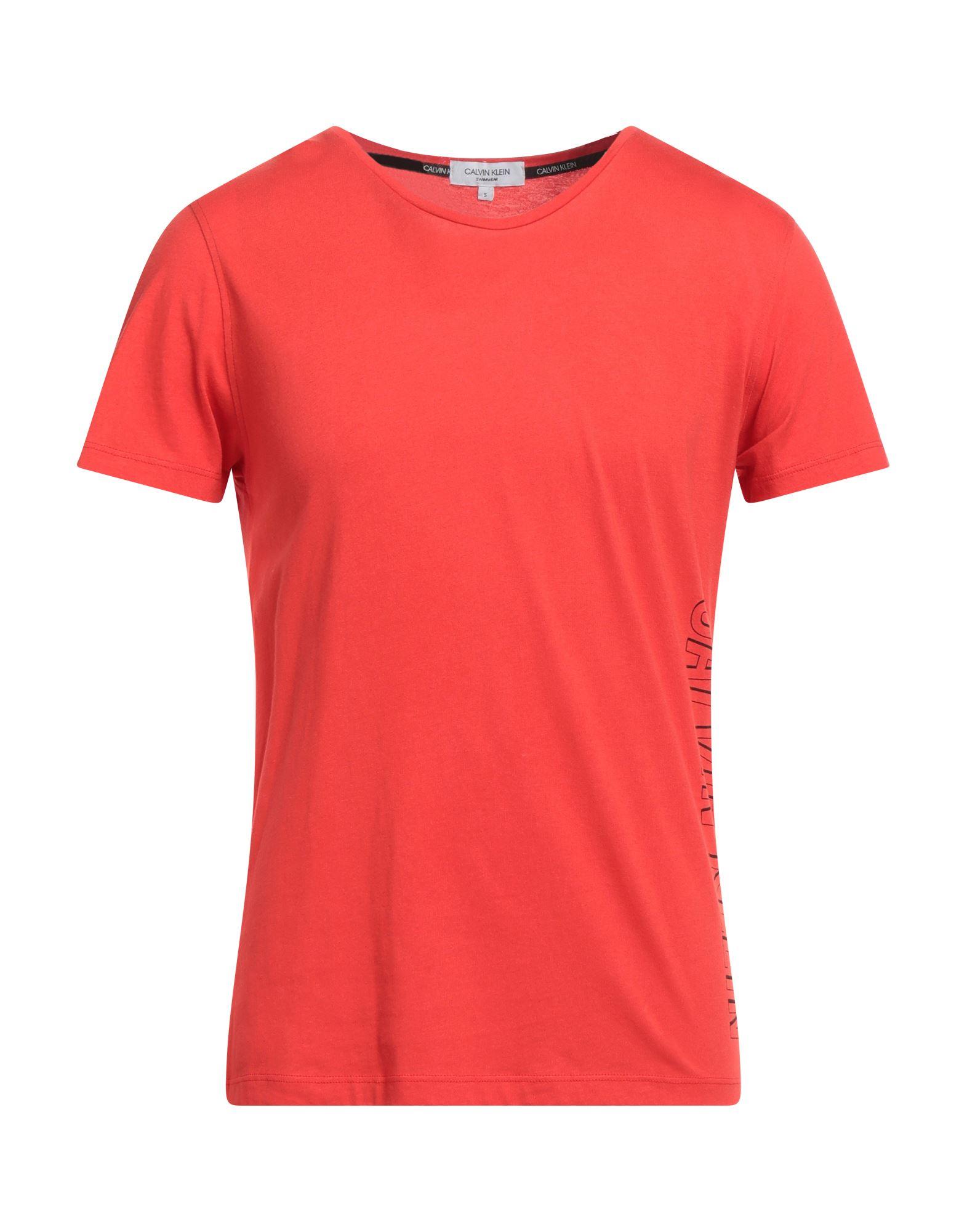 Calvin Klein T-shirt in Red for Men | Lyst