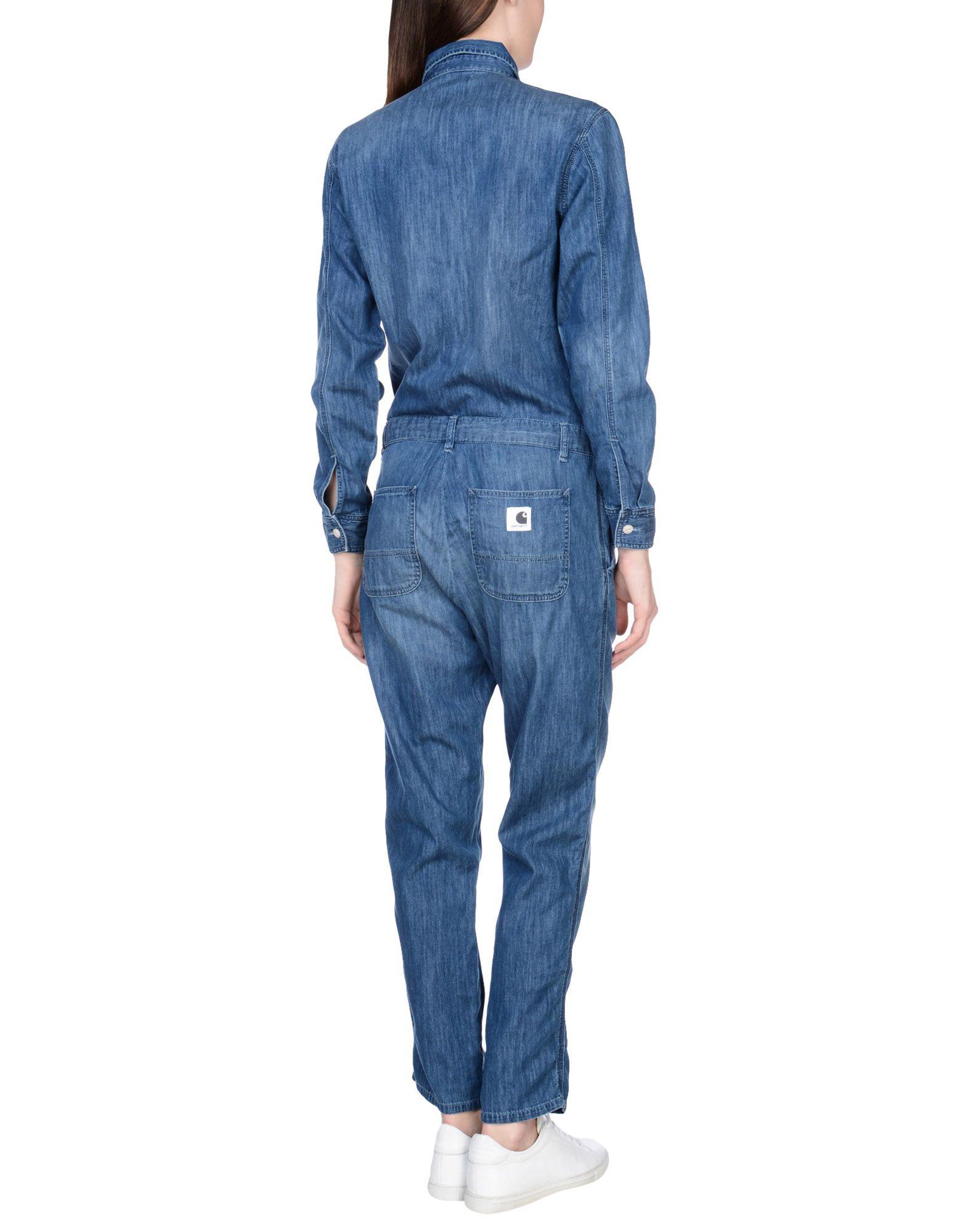 Combinaison Jean Carhartt en coloris Bleu - Lyst