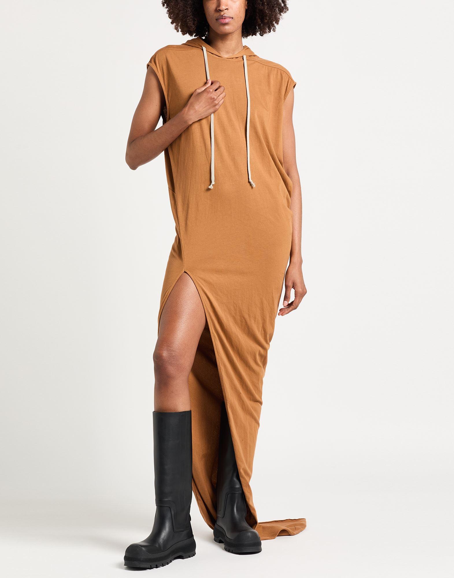 princess polly baby blue dress Rick Owens Draped Mini Dress in Brown Cotton Red ref.JC2492499 (Sold) main image 1