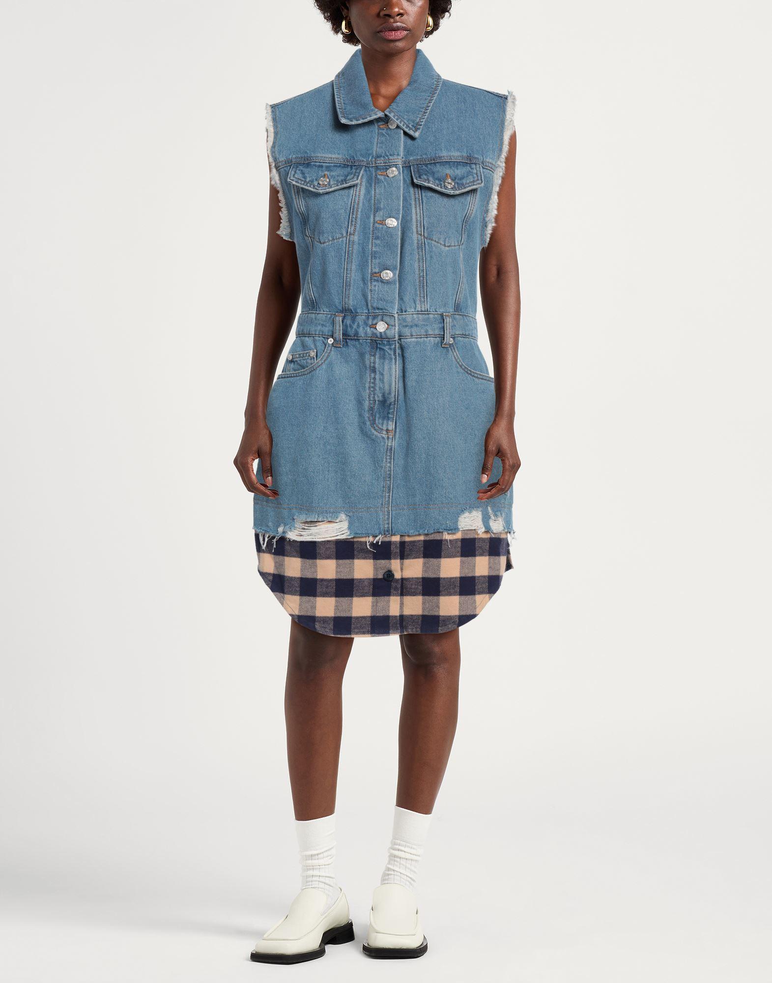 ワンピース Moschino Jeans Denim Dress Moschino Jeans Stretch Denim Dress in Multi Grey | REVOLVE