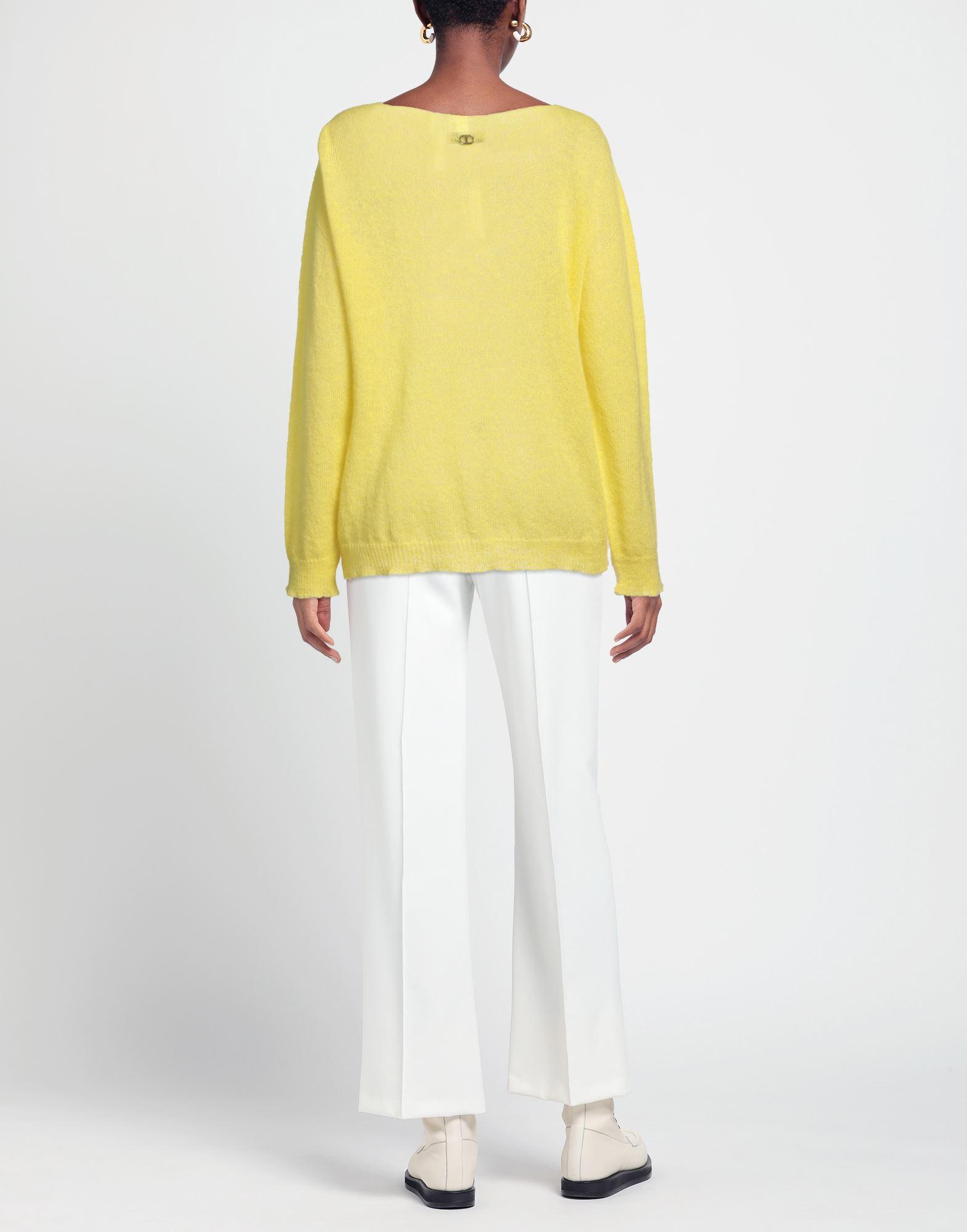 Twinset Jumper in Yellow | Lyst