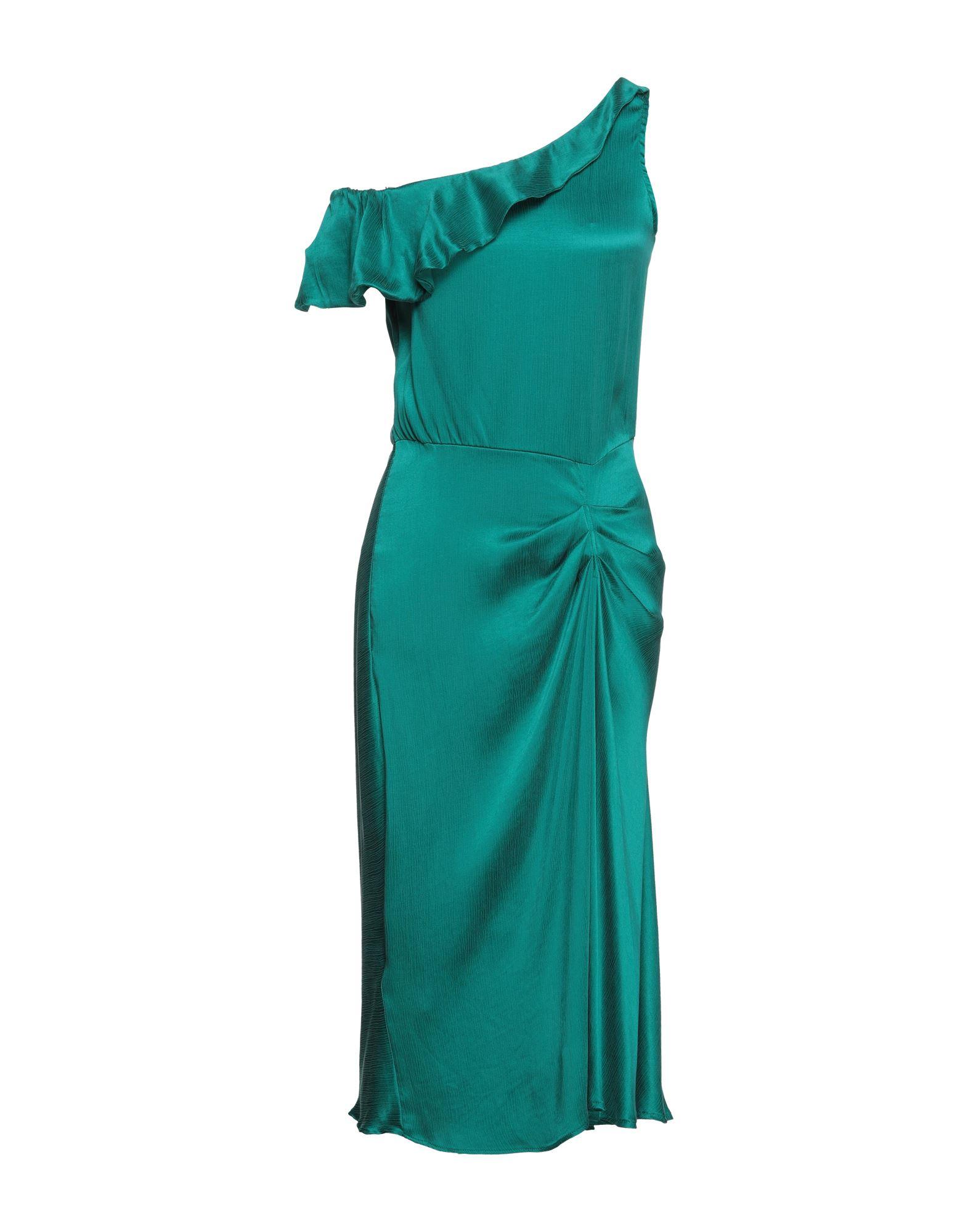 emerald green mermaid dress with sleeves Bash Paris Aferae Dress in Green – HARPERS EMPORIUM main image 0