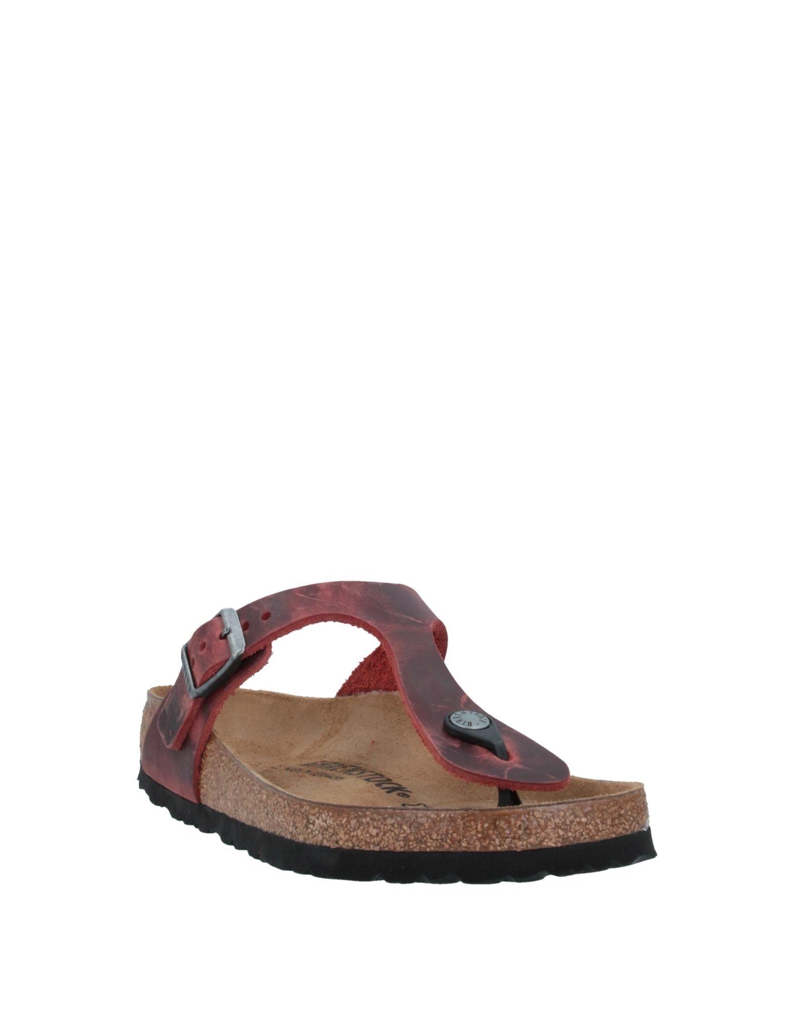 Birkenstock Toe Strap Sandal in Brick Red (Brown) - Lyst