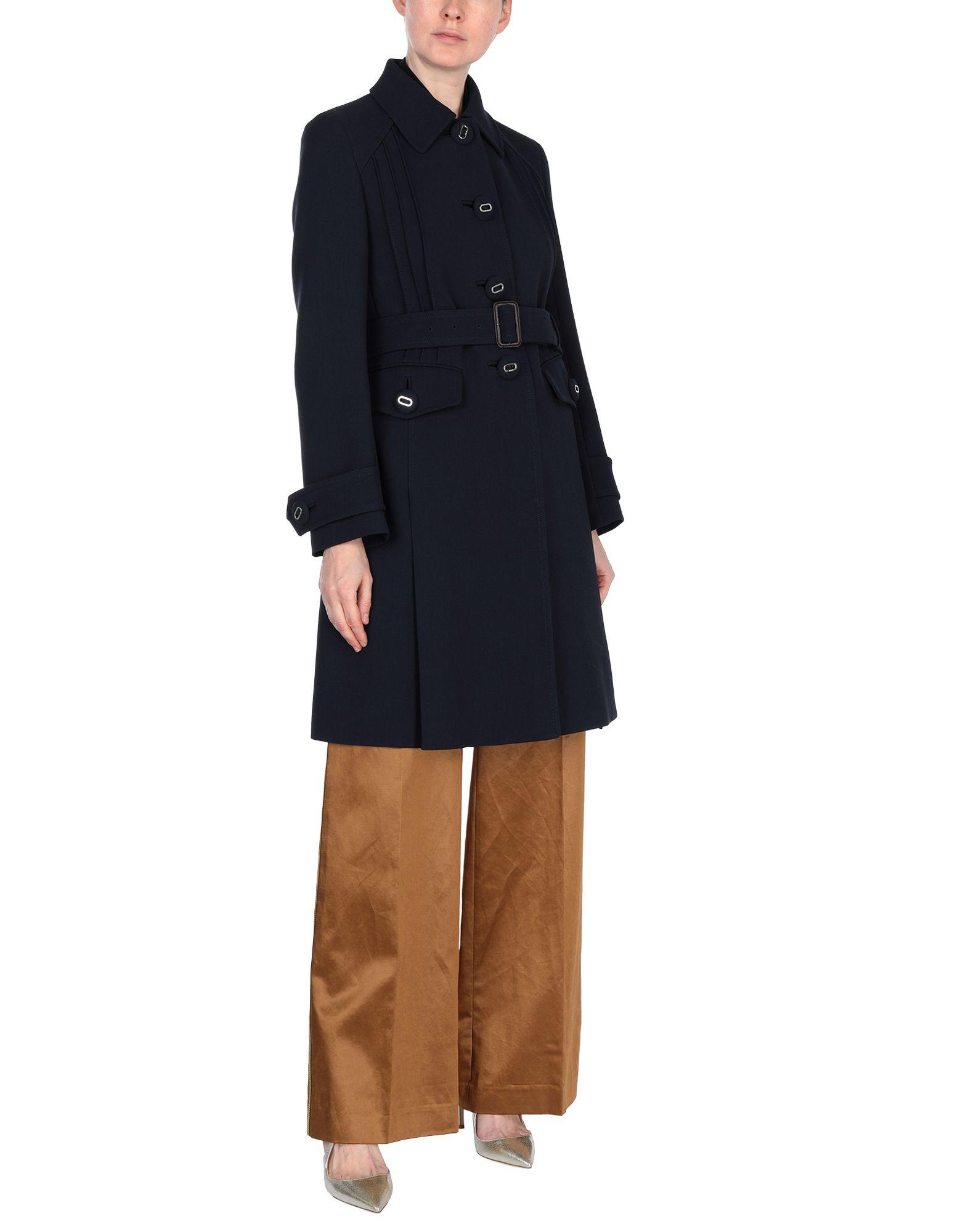 prada blue coat