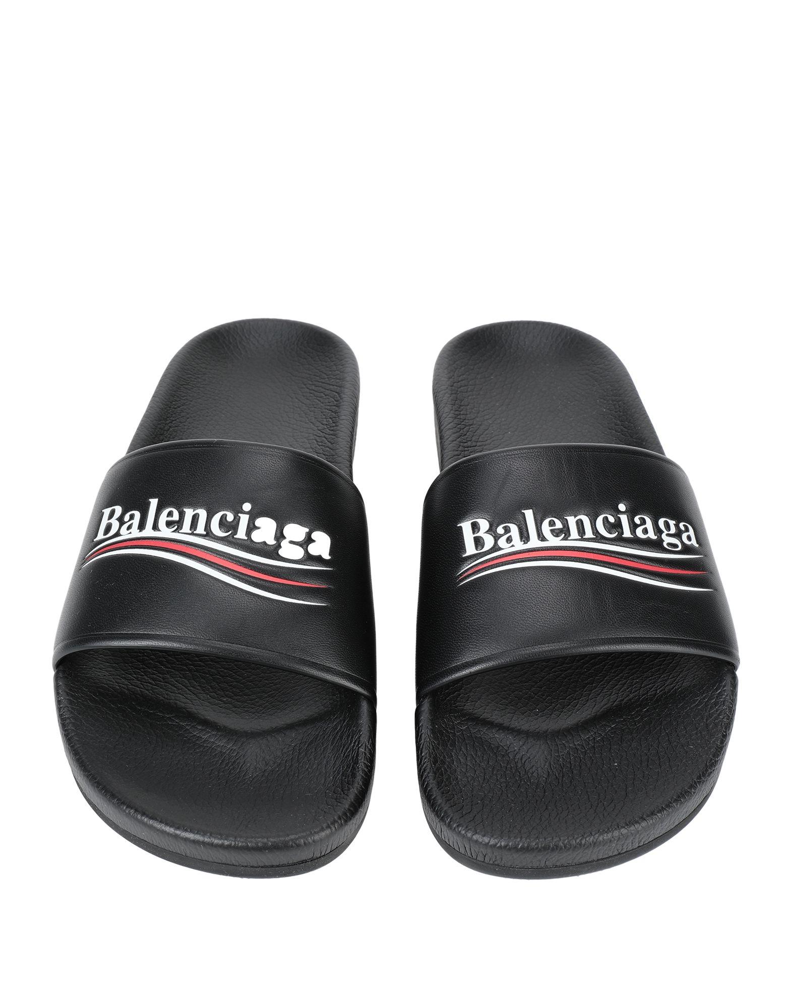 black balenciaga sandals