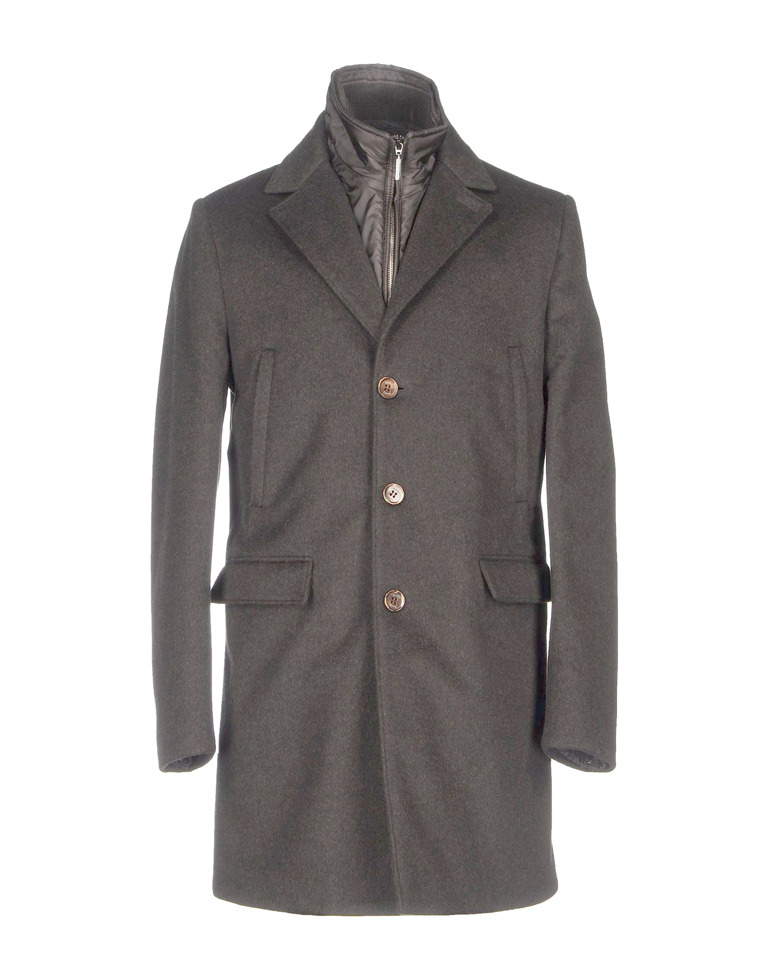 Moorer Cashmere Coat in Cocoa (Gray) for Men - Lyst