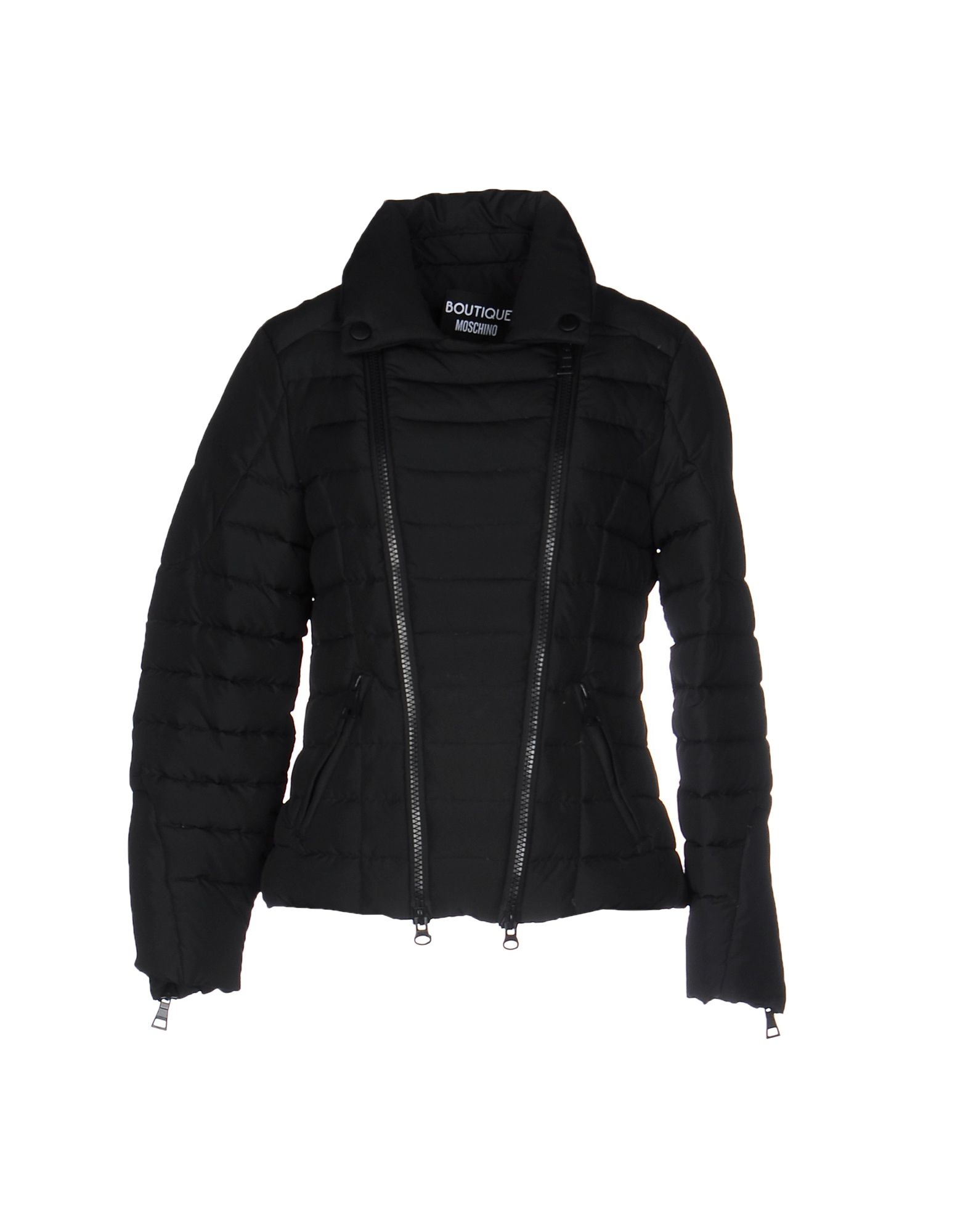boutique moschino jacket in black lyst boutique moschino jacket in black lyst