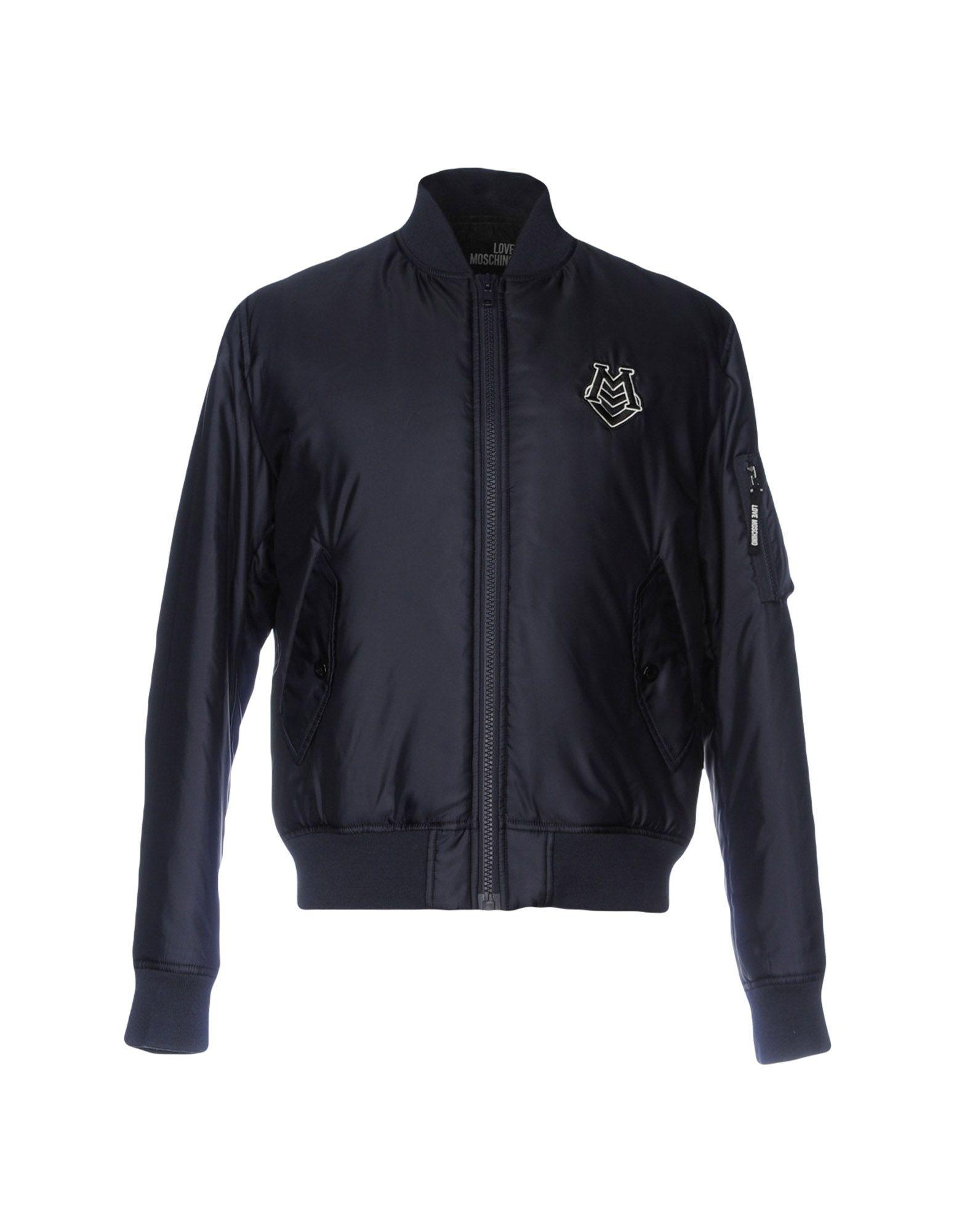 Lyst Love Moschino Jacket in Blue for Men