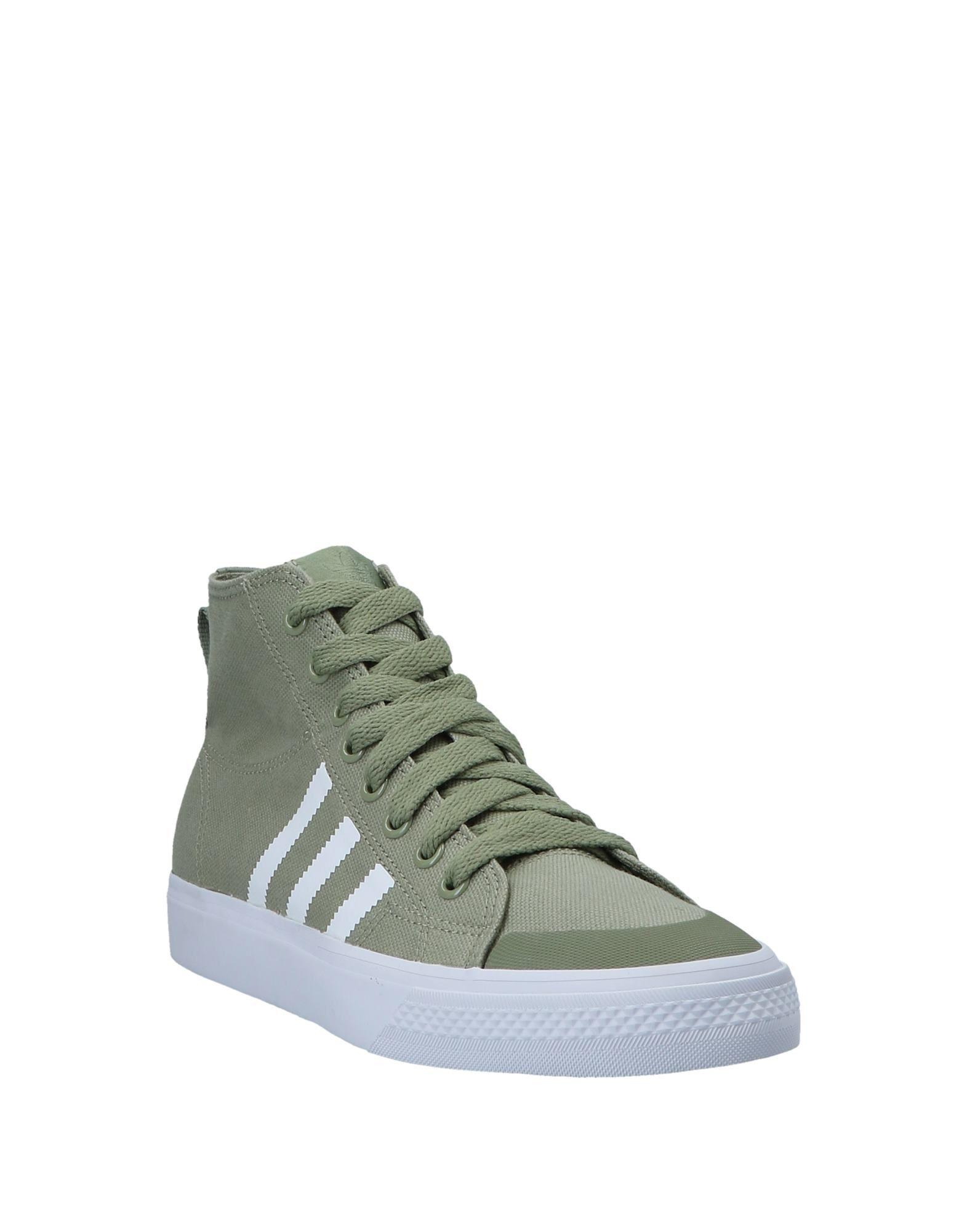 adidas Originals High-tops & Sneakers in Green for Men | Lyst