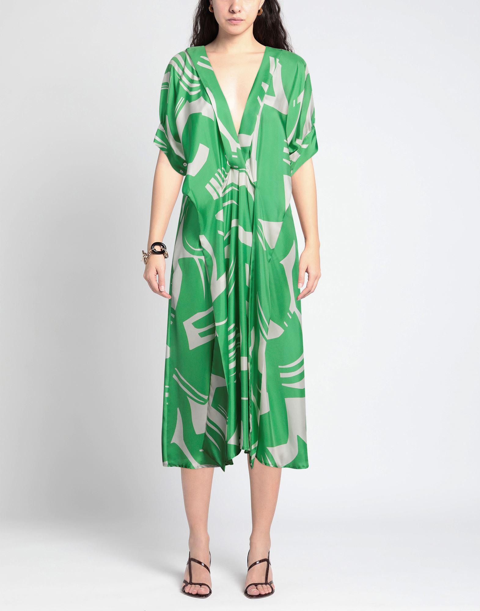 slim fit dress slacks MIDI DRESS MELOTY beatrice green main image 0