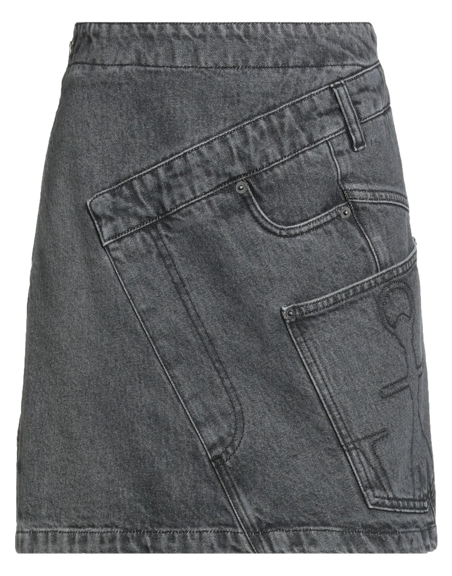 スカート JW ANDERSON Graphite Viscose Blend Skirt 23681965_53921664_600.jpg