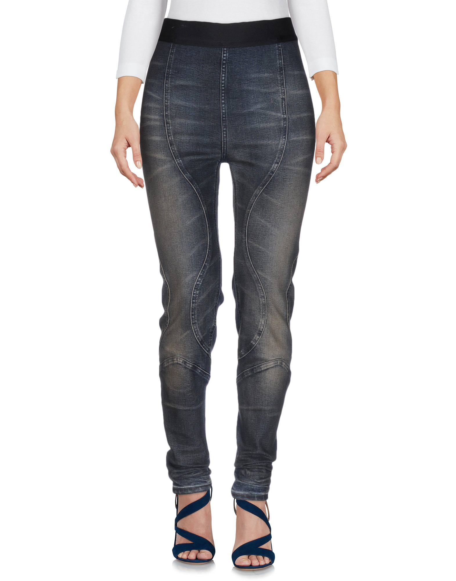 Faith connexion Denim Pants in Blue | Lyst