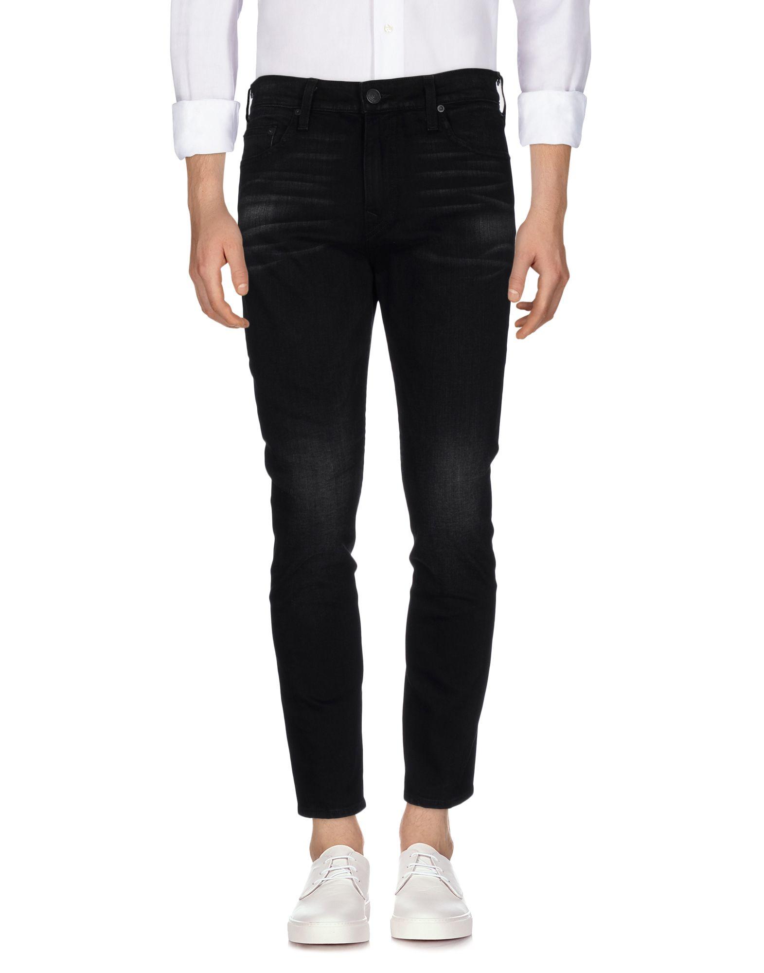 True religion Denim Pants in Black for Men Lyst
