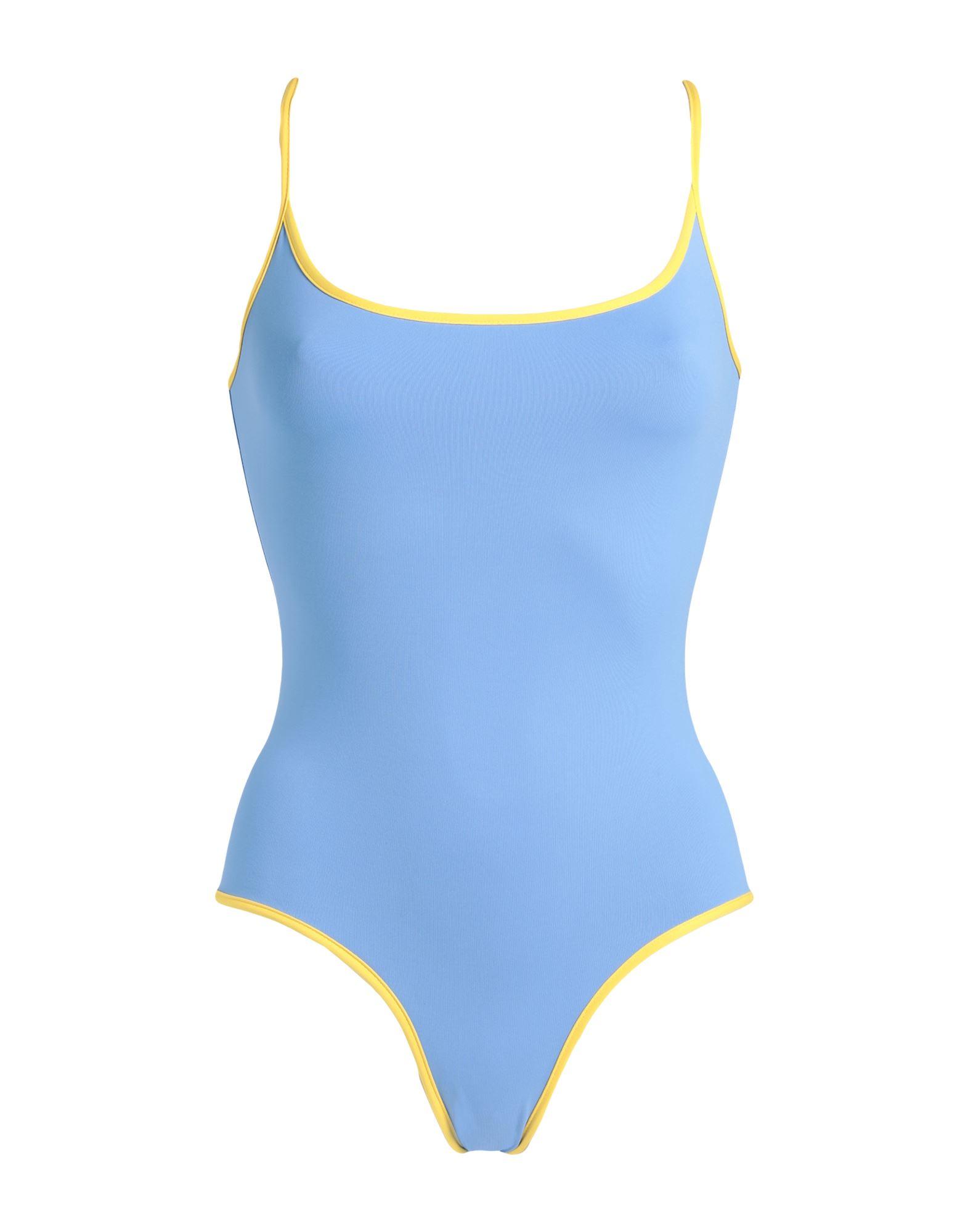 Laura Urbinati One-piece Swimsuit in Blue | Lyst