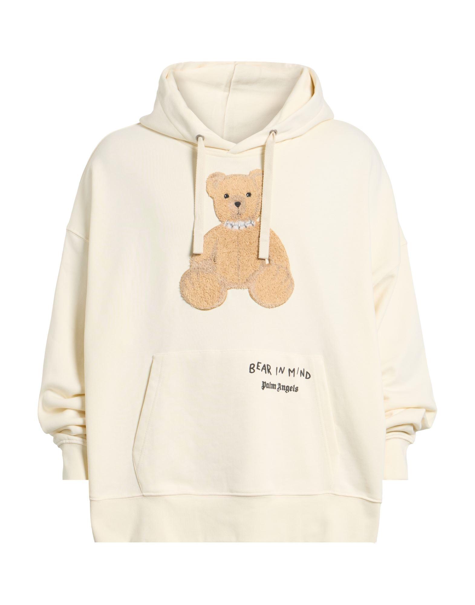 Teddy Bear Hoodie Palm Angels Hoodie Beige Palm Angels Kids Beige - Main Image