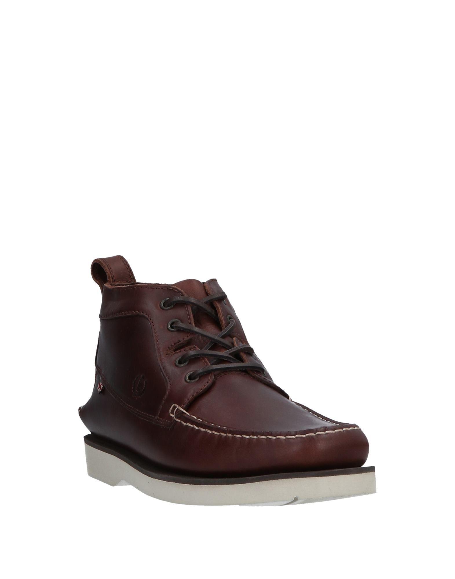 Henri Lloyd Leather Ankle Boots in Dark Brown (Brown) for Men - Lyst