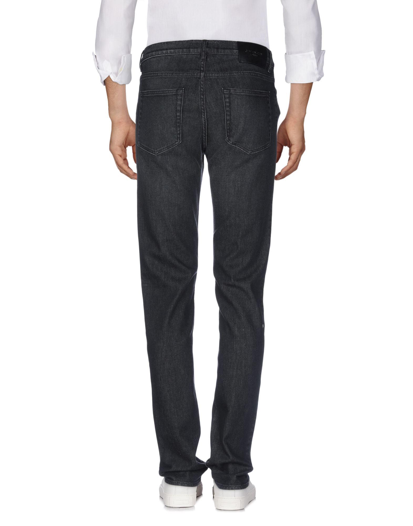 Givenchy Denim Pants in Black for Men Lyst