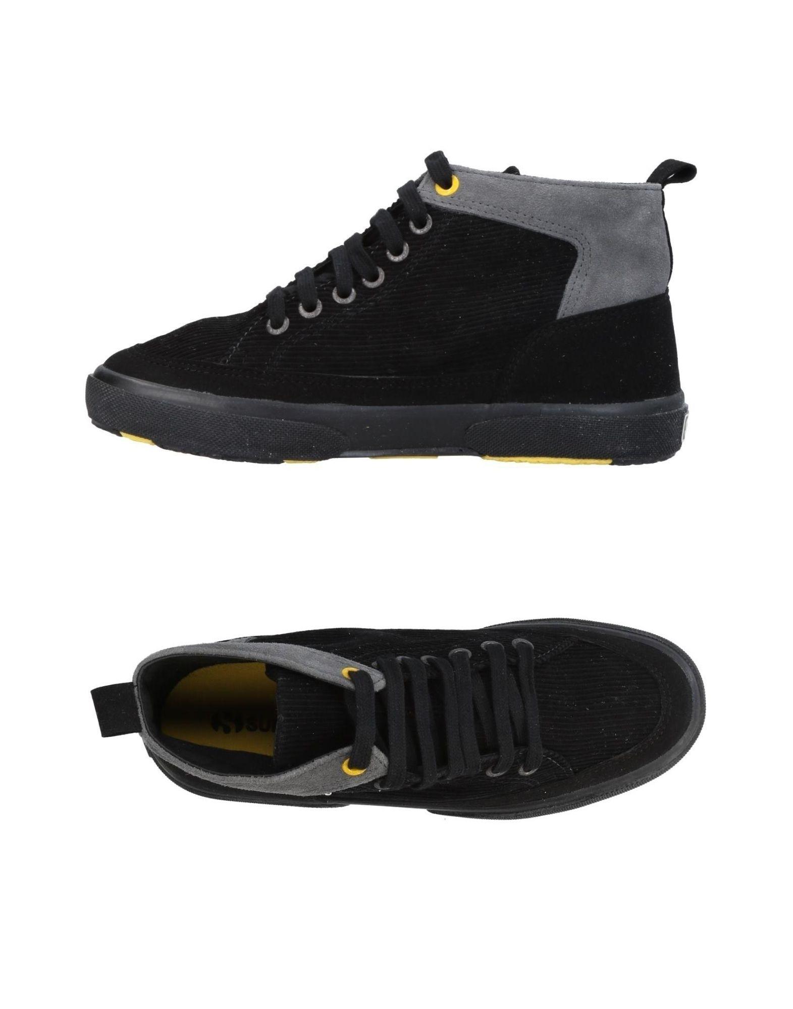 superga black canvas shoes