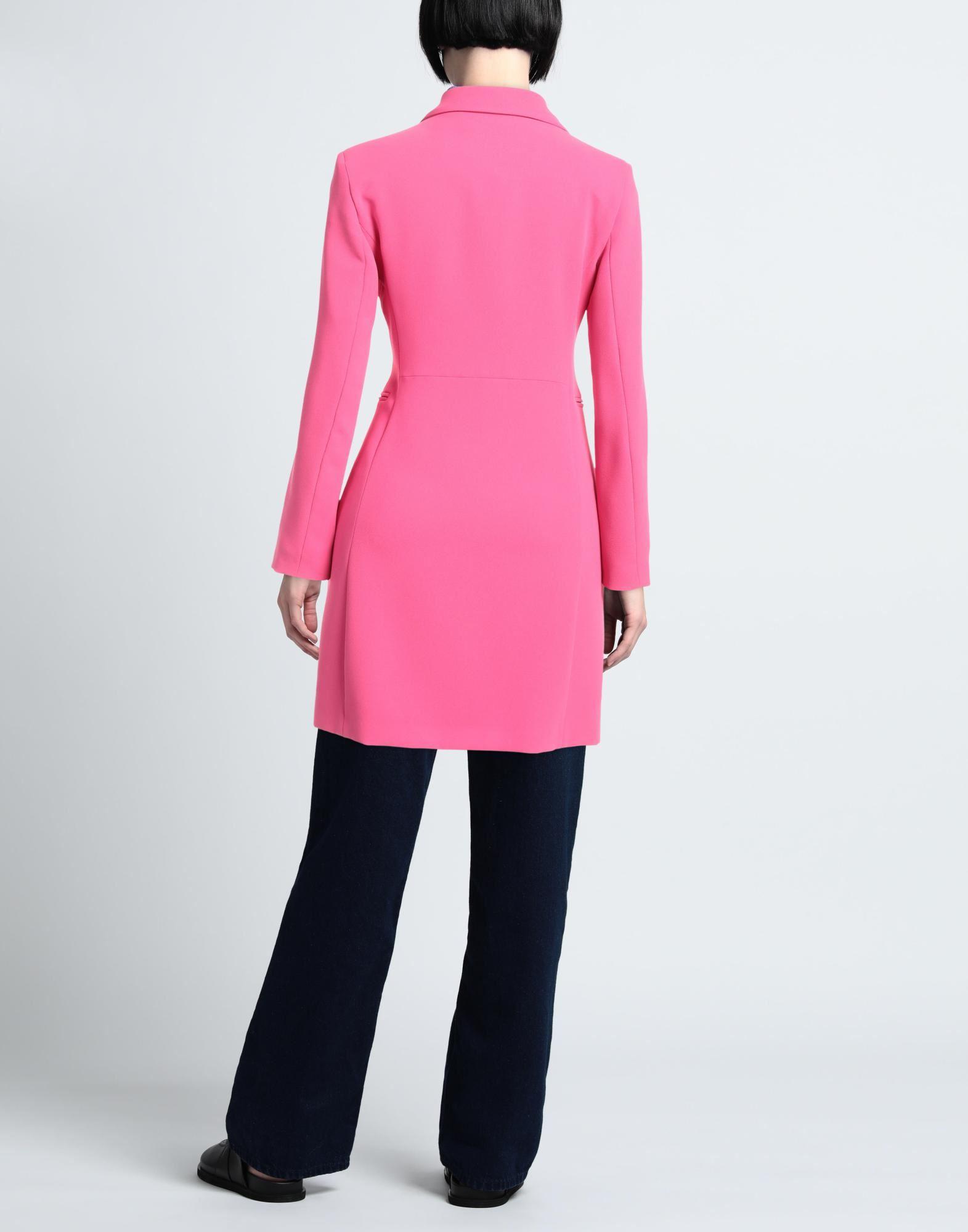 Caractere Overcoat in Pink | Lyst