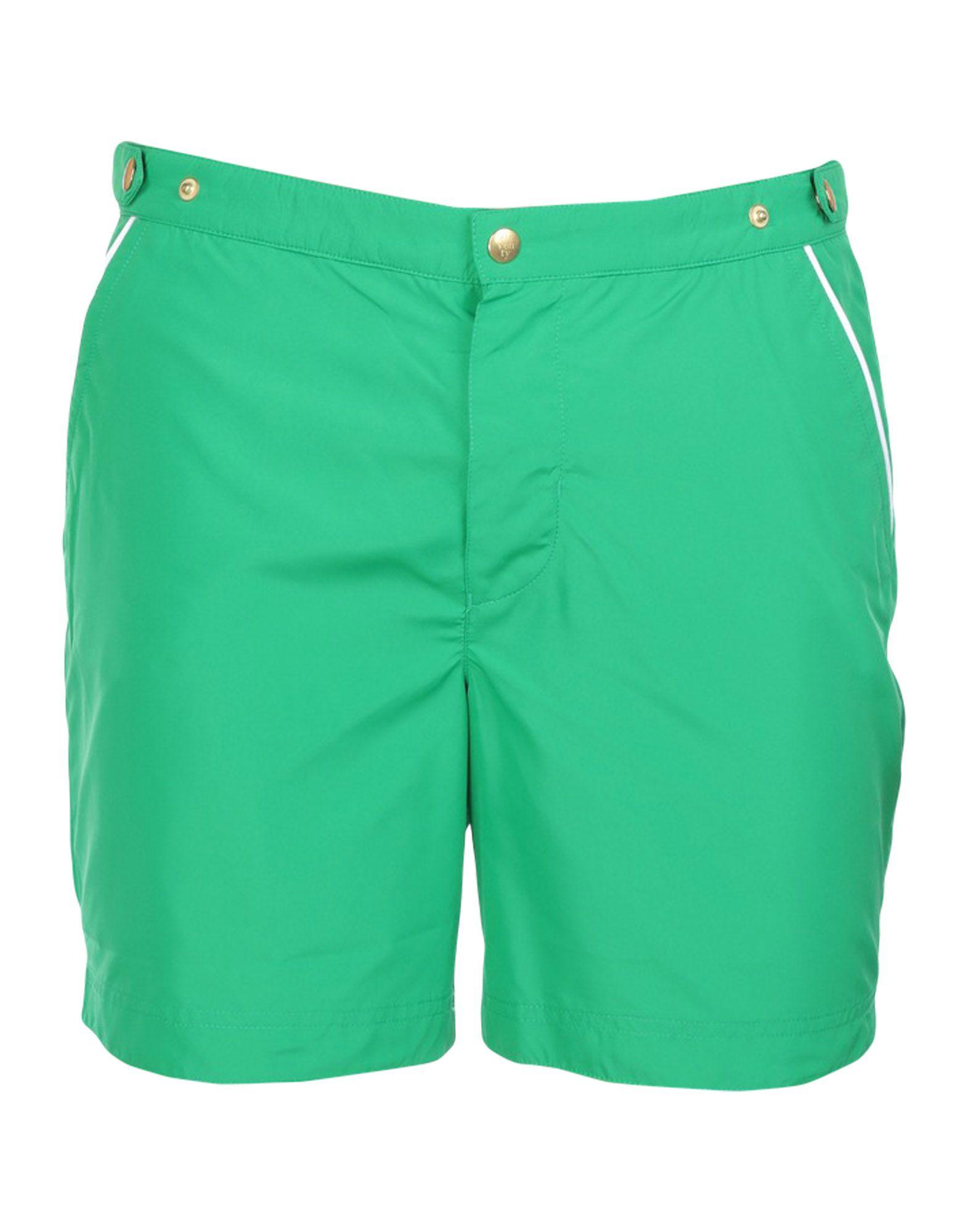Eleventy Synthetic Swim Trunks in Green for Men Lyst