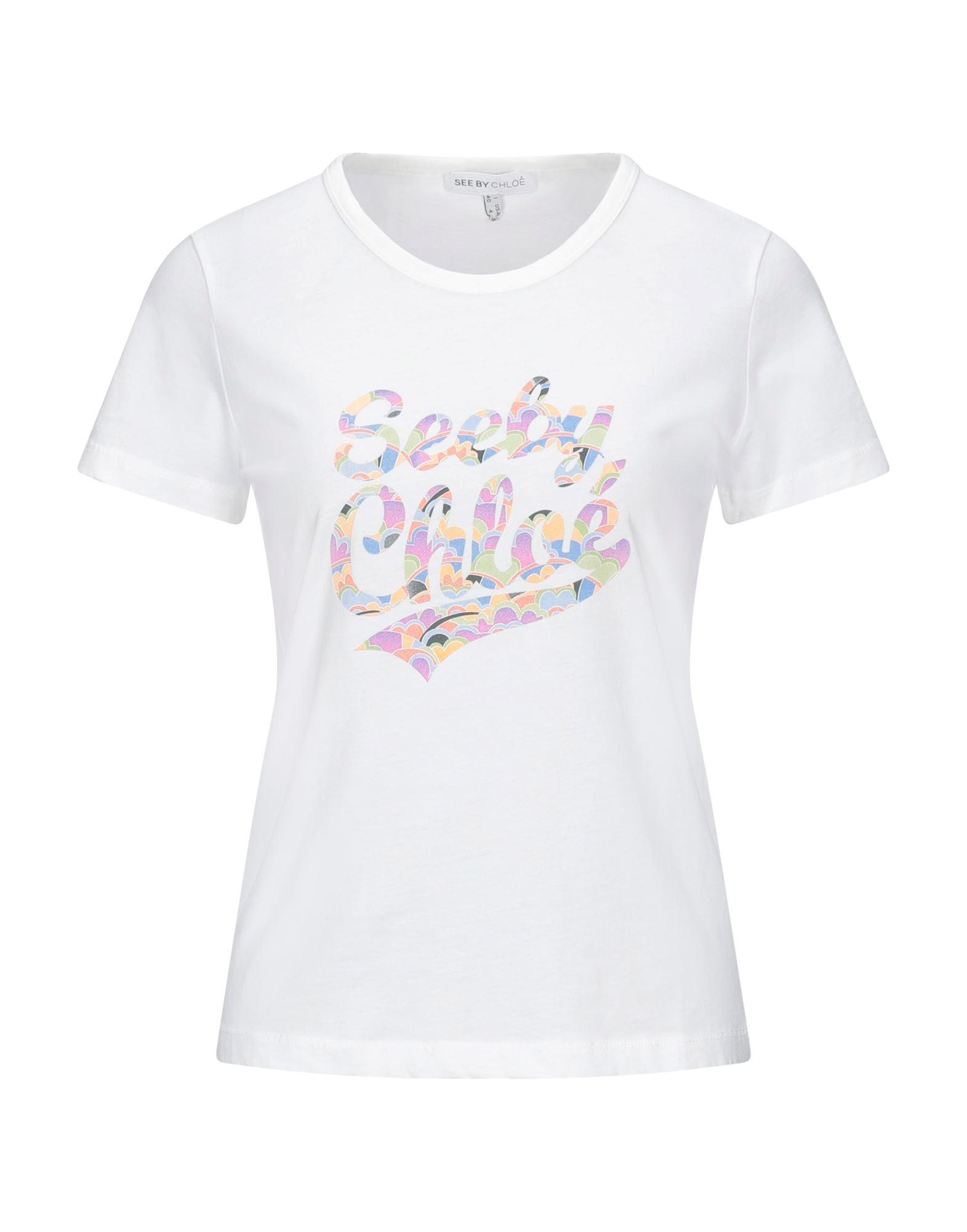See By Chloé T-shirt in White - Lyst