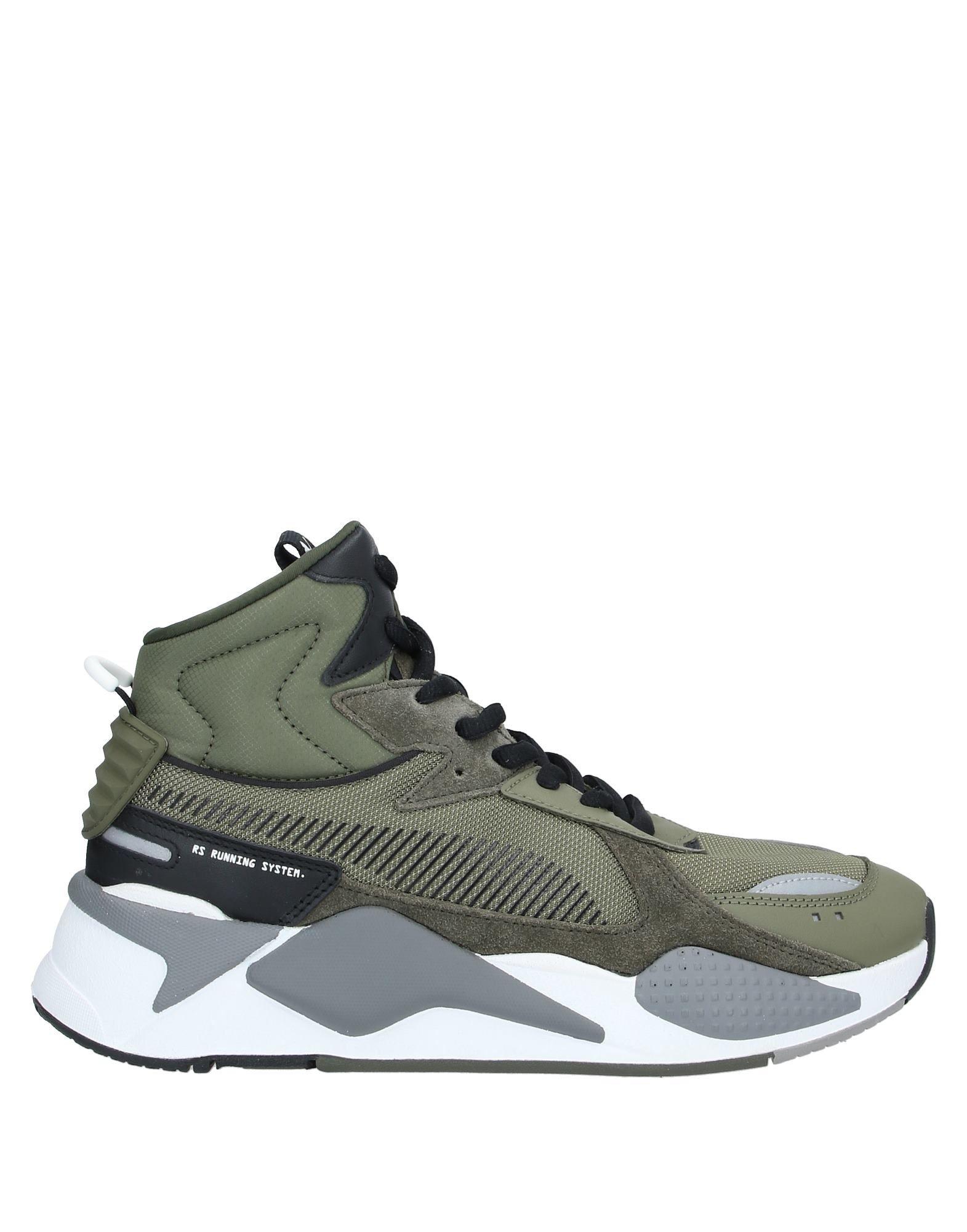 green puma high tops