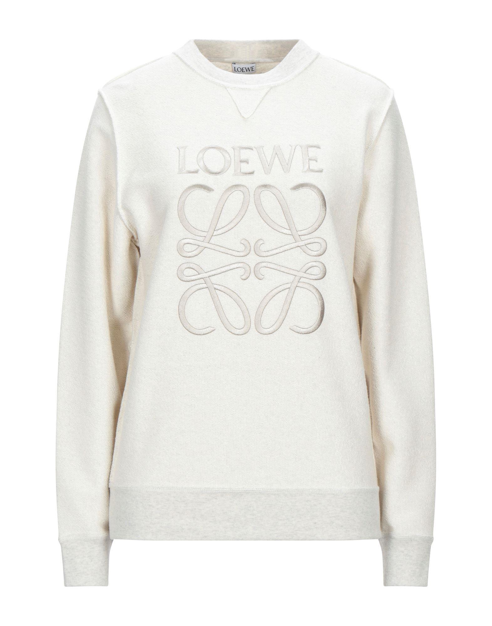 Loewe Sweatshirt in White | Lyst