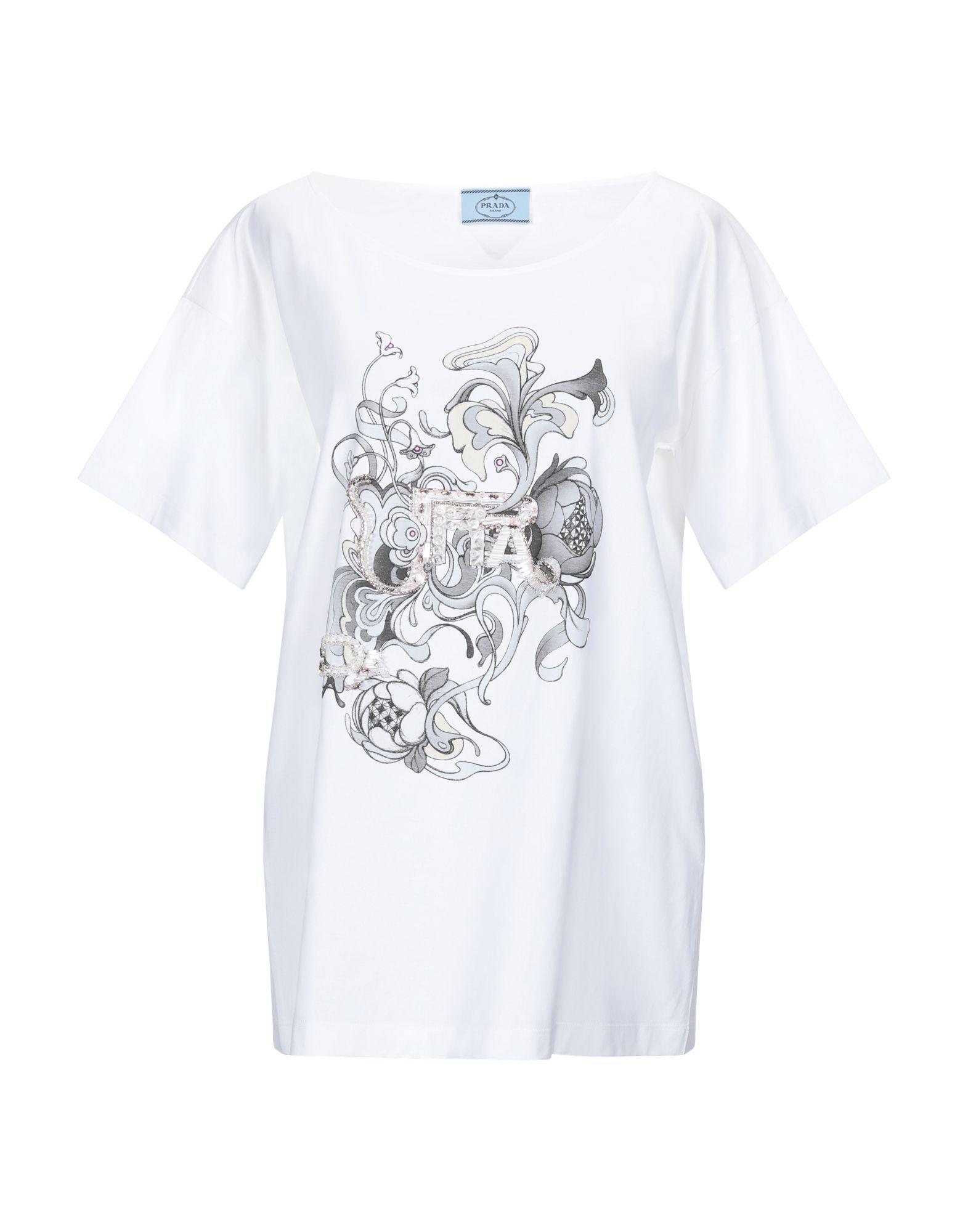 prada white tshirt