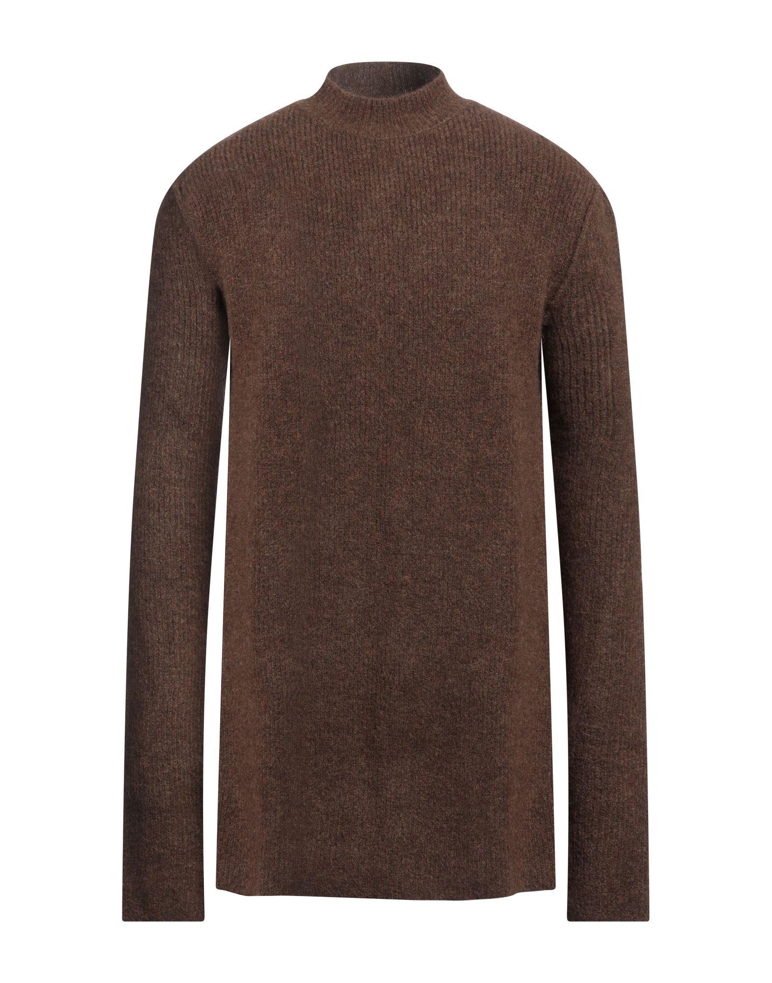 Rick Owens Turtleneck Alpaca Wool, Polyamide, Wool, Elastane in
