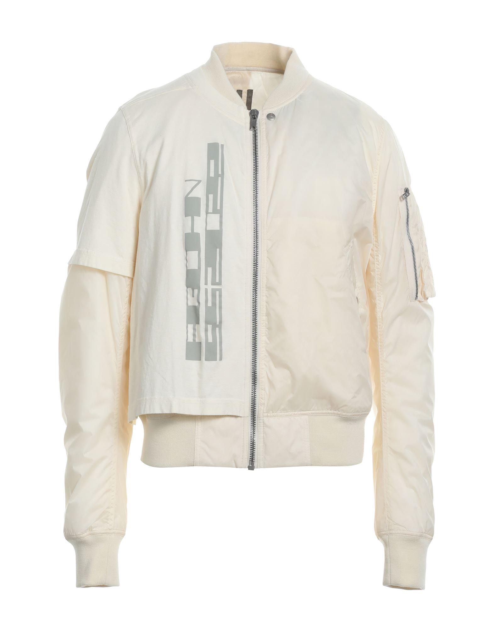rick owens white jacket