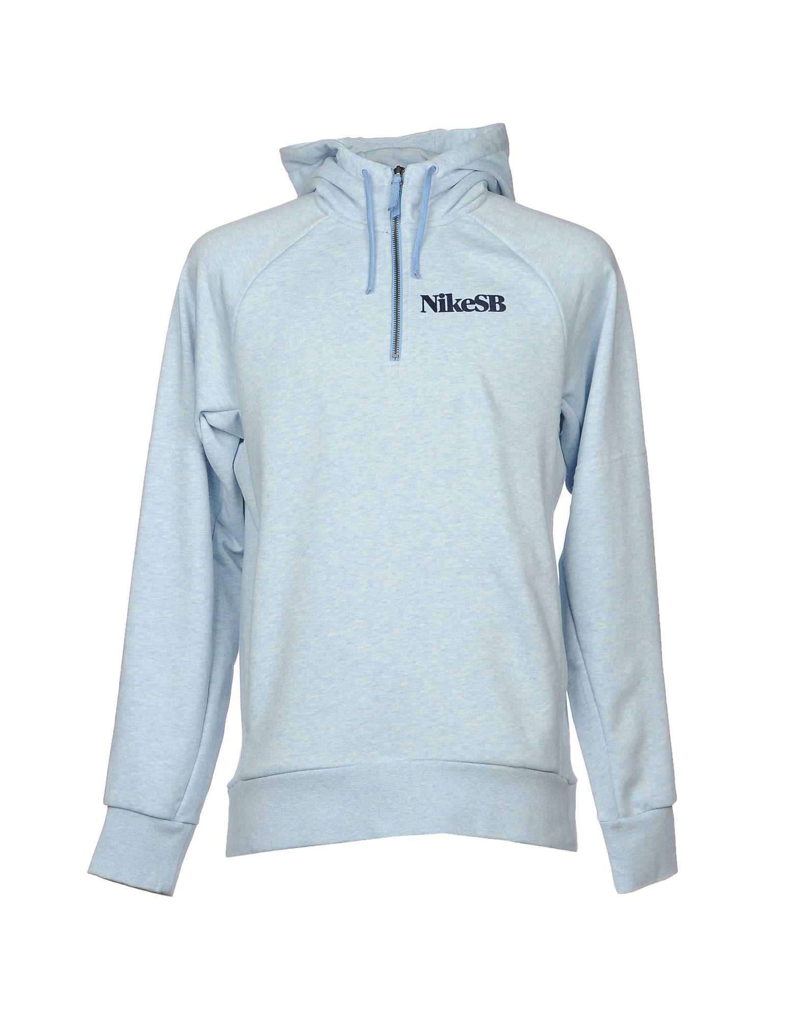 nike sky blue hoodie