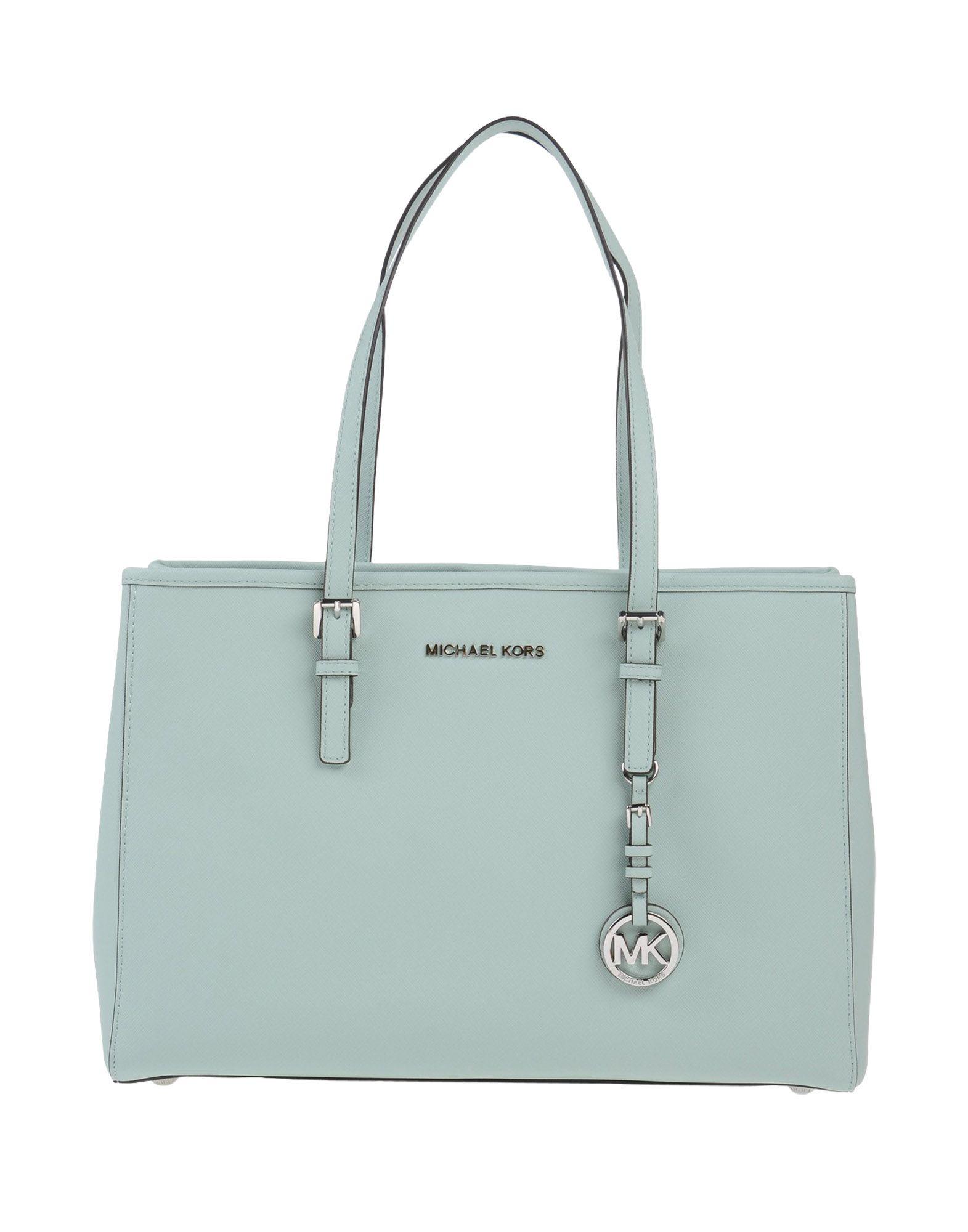 light green michael kors purse