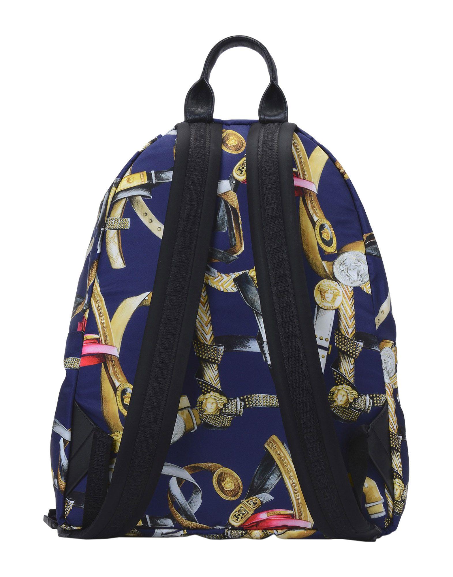 Lyst Versace Backpacks & Fanny Packs in Blue