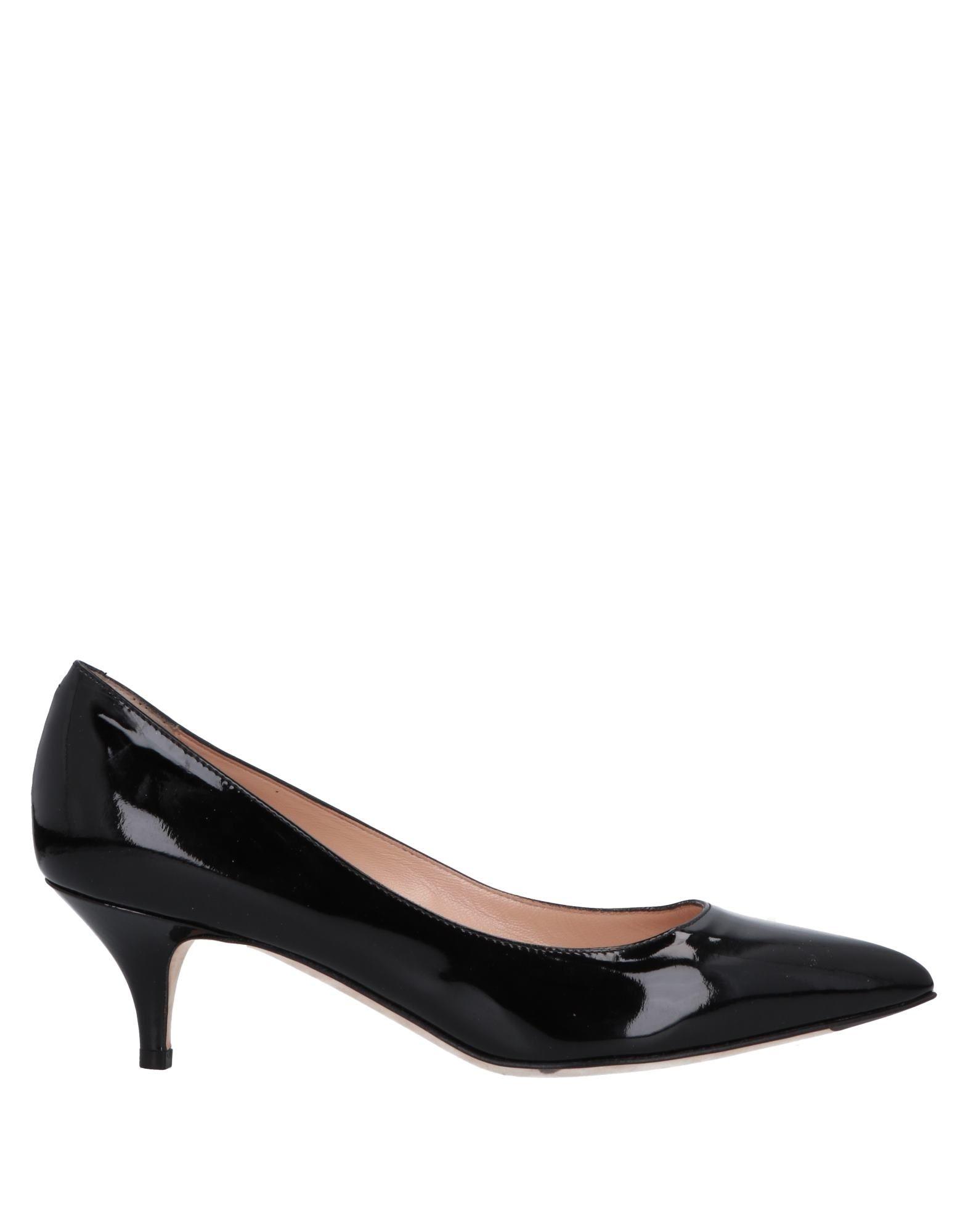 Bally Leather Pump in Black - Lyst