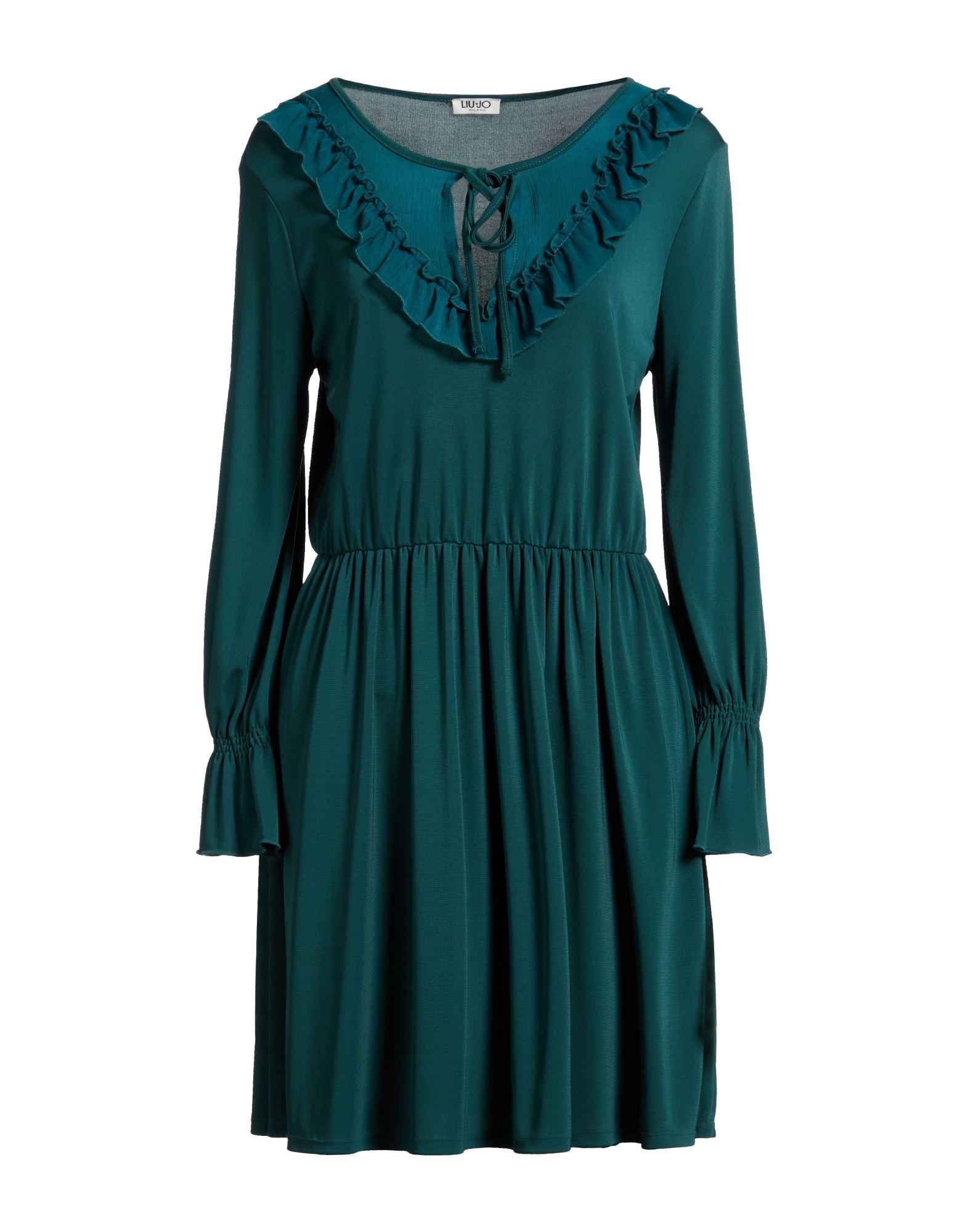 slim fit dress slacks Liu Jo Long Dress / Green main image 1