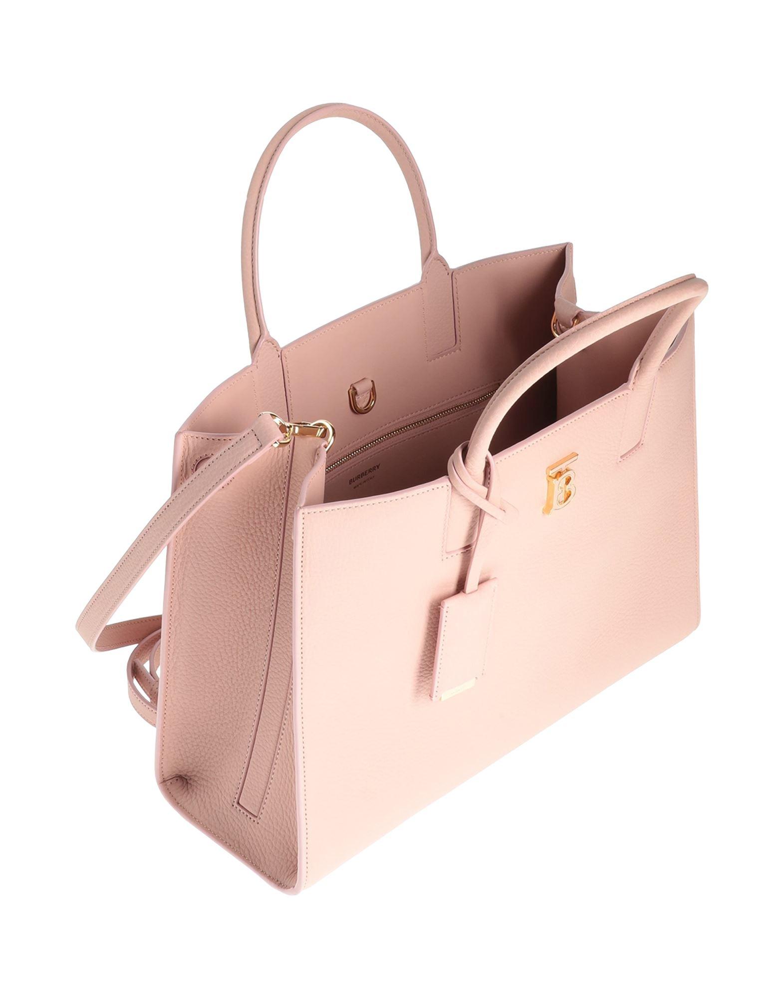 Burberry Handbag Lambskin in Pink Lyst UK