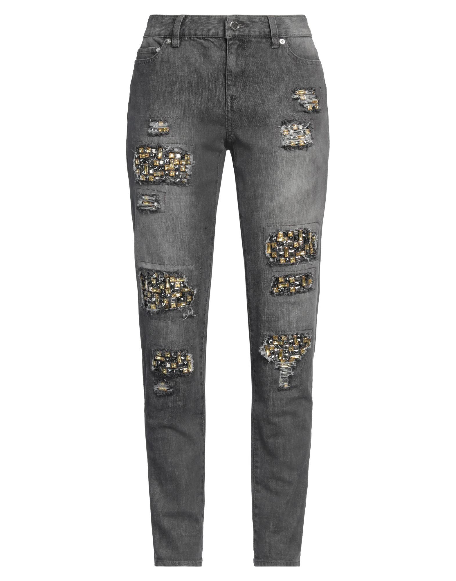 【関税&送料込】Michael By Michael Kors Jeans Michael Michael Kors straight-leg chain-detail Jeans | Blue