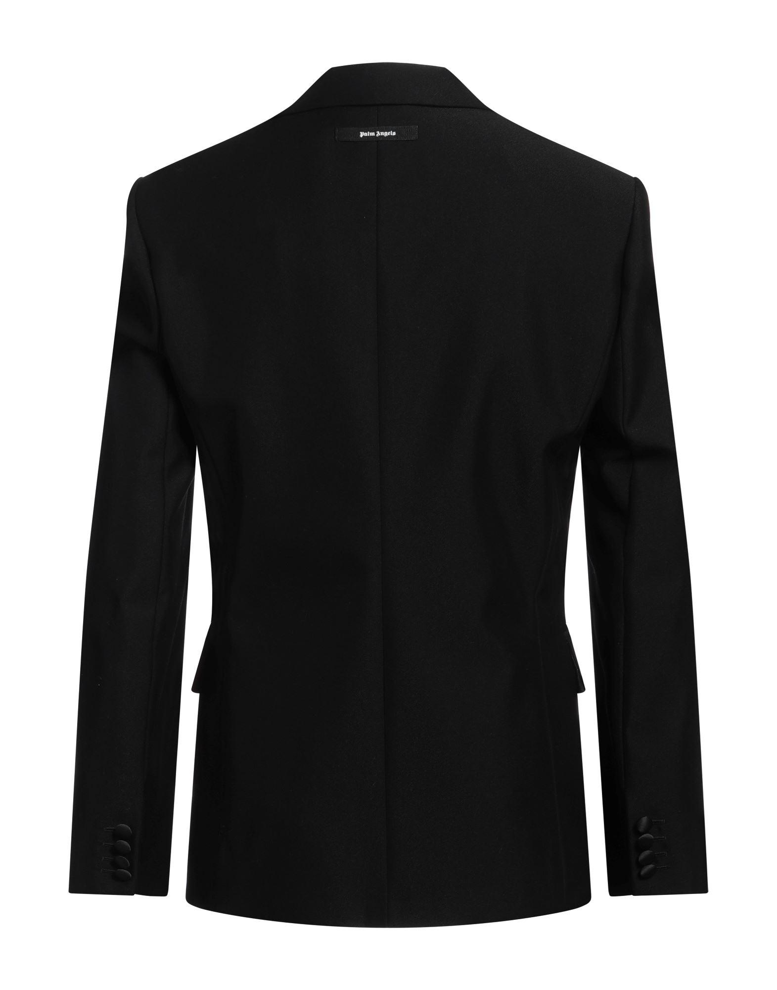ジャケット Palm Angels Mud Cotton Blend Blazer Palm Angels Monogram colour-block Track Jacket | Black
