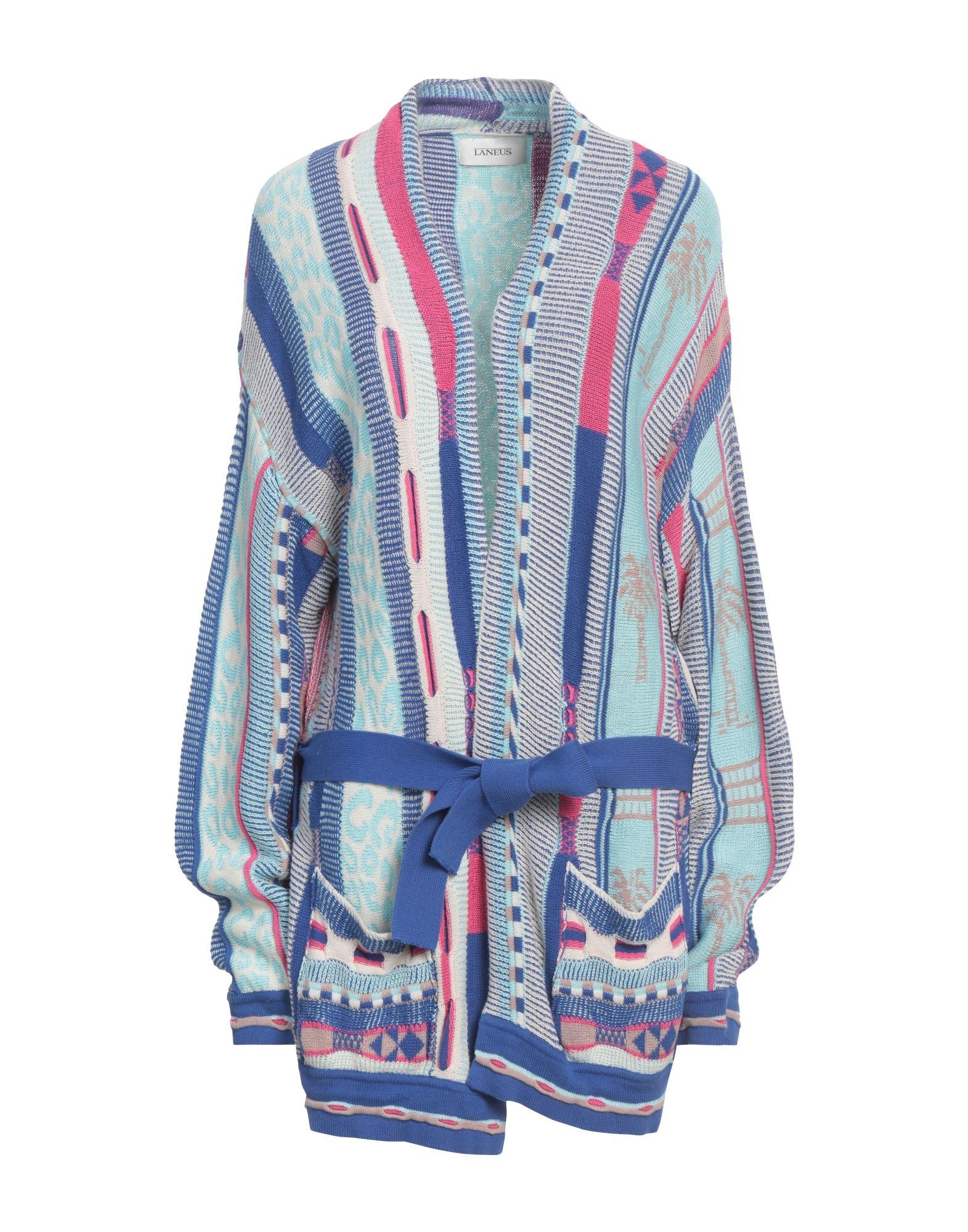 Laneus Cardigan Cotton in Blue for Men Lyst UK