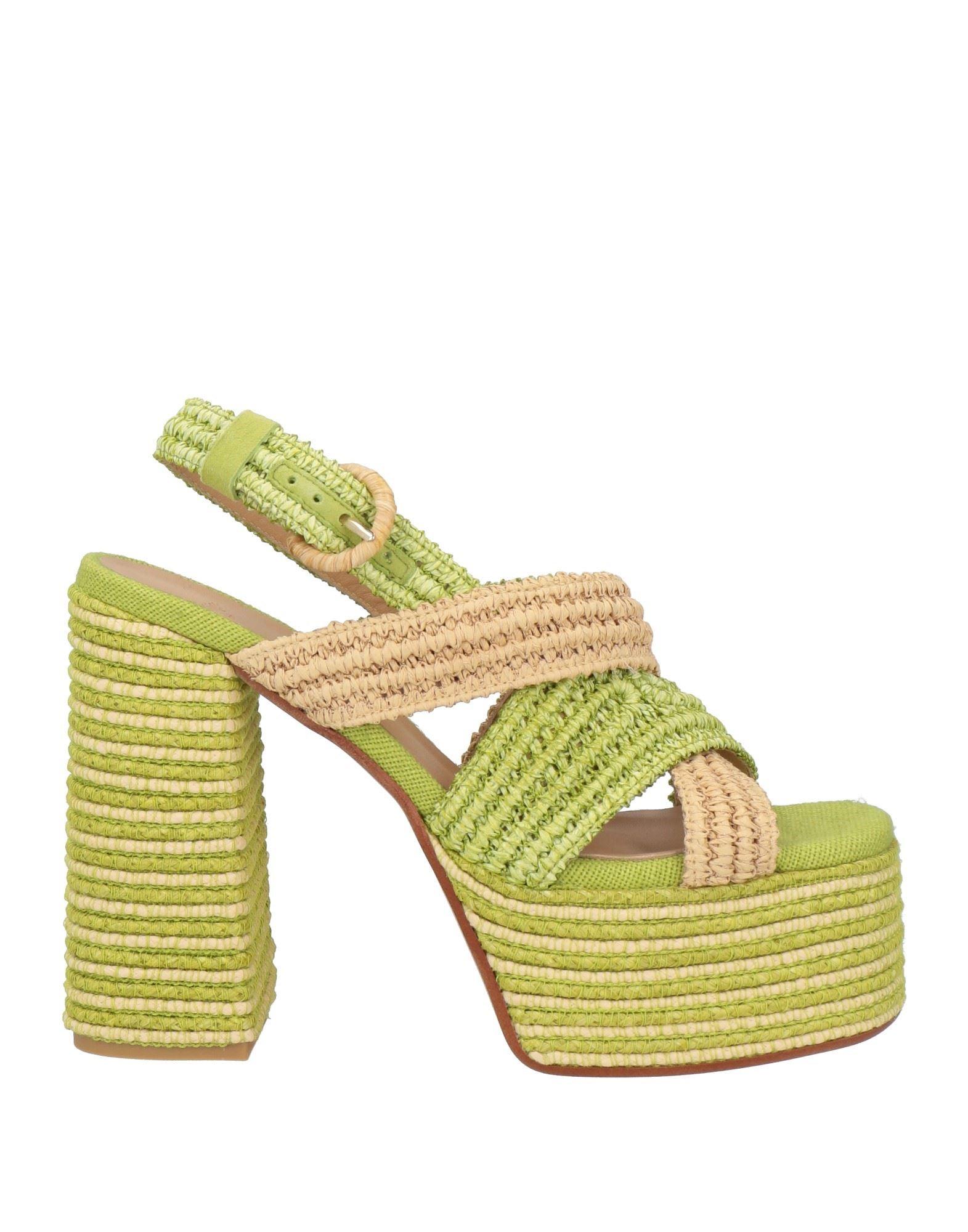 Sandali col tacco Castañer da donna Sconto online fino al 50% Lyst