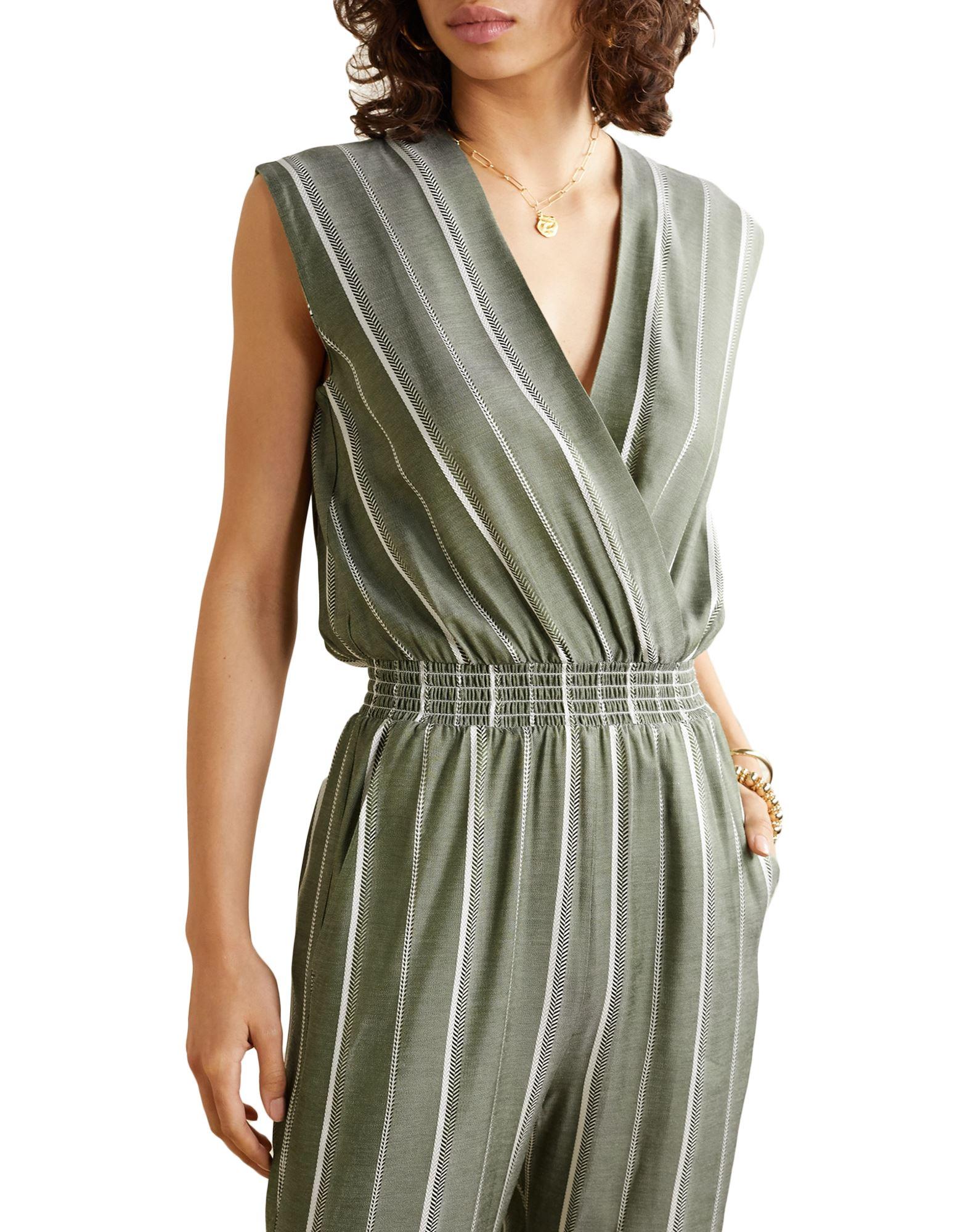 Maje Synthetic Jumpsuit in Military 