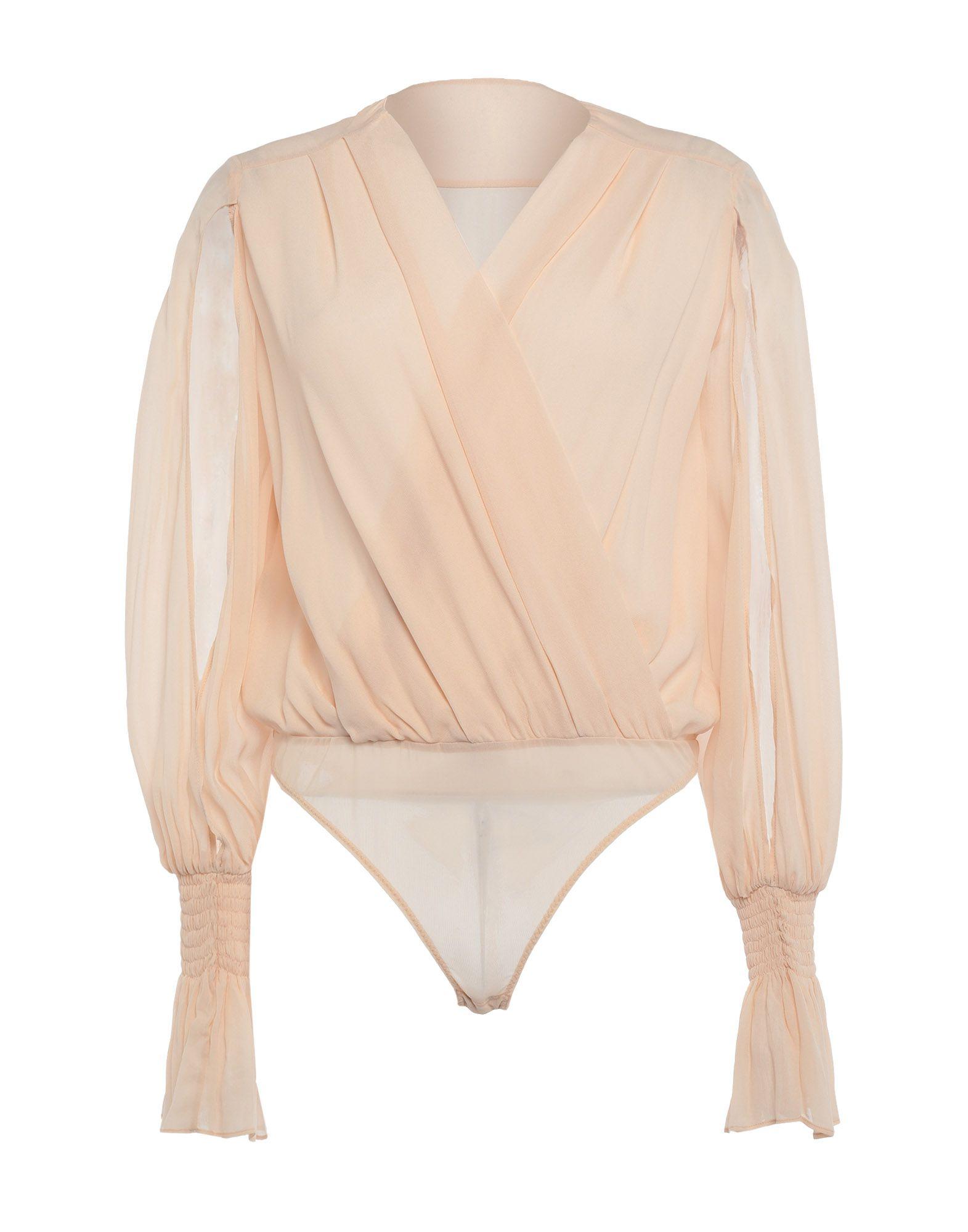 Pinko Synthetic Blouse in Light Pink (Pink) - Lyst