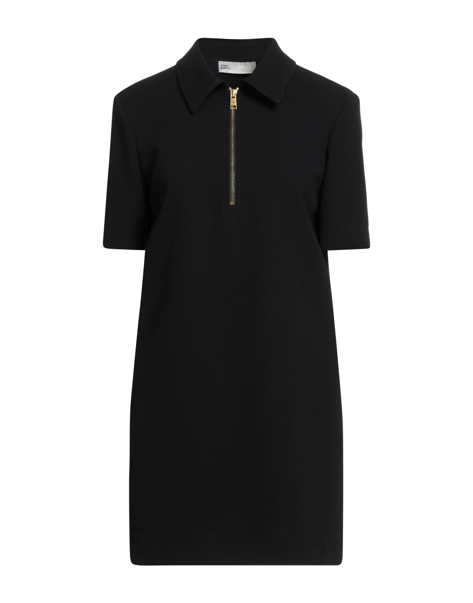 Tory Burch Mini Dress Triacetate, Polyester in Black Lyst UK